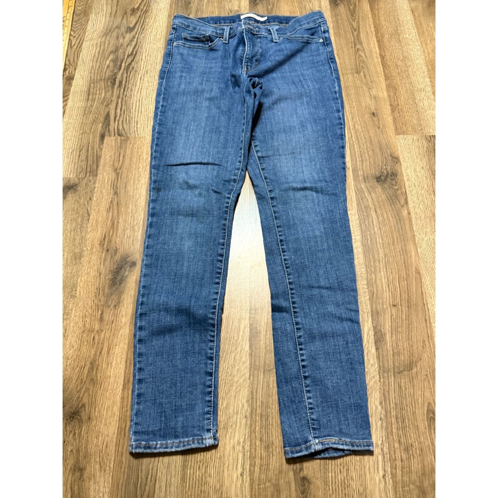 Levi's Levi's Jeans Women 29 Blue Denim 311 Shaping Skinny Mid Rise Regular Inseam 28 Five-Pocket Brand: Levi's Size 29" - 2 Thumbnail