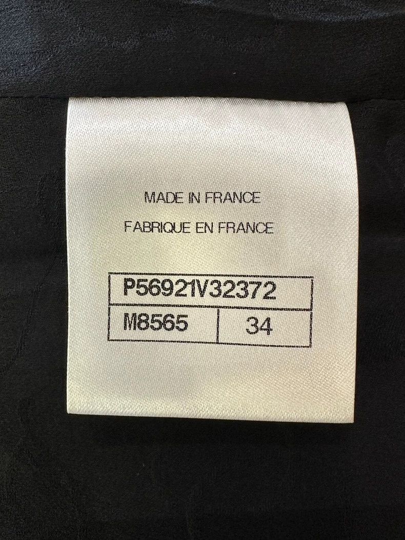 Chanel Chanel Metropolitan Series Black Gold-plated Jacket Size XXS / US 00 / IT 34 - 7 Thumbnail