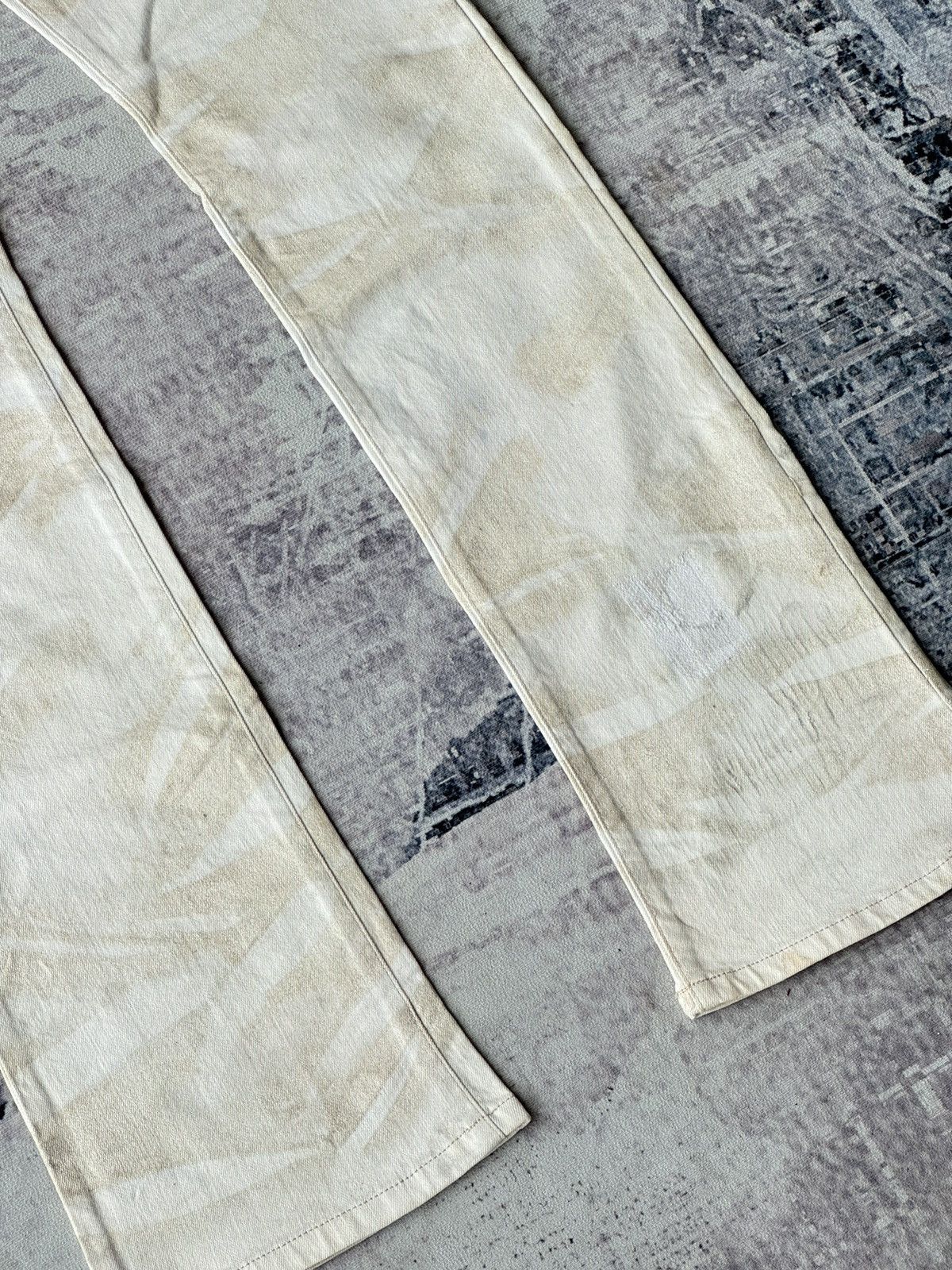 Tornado Mart Tornado Mart Flared Washed Denim / GOA Style Size US 35 - 4 Thumbnail