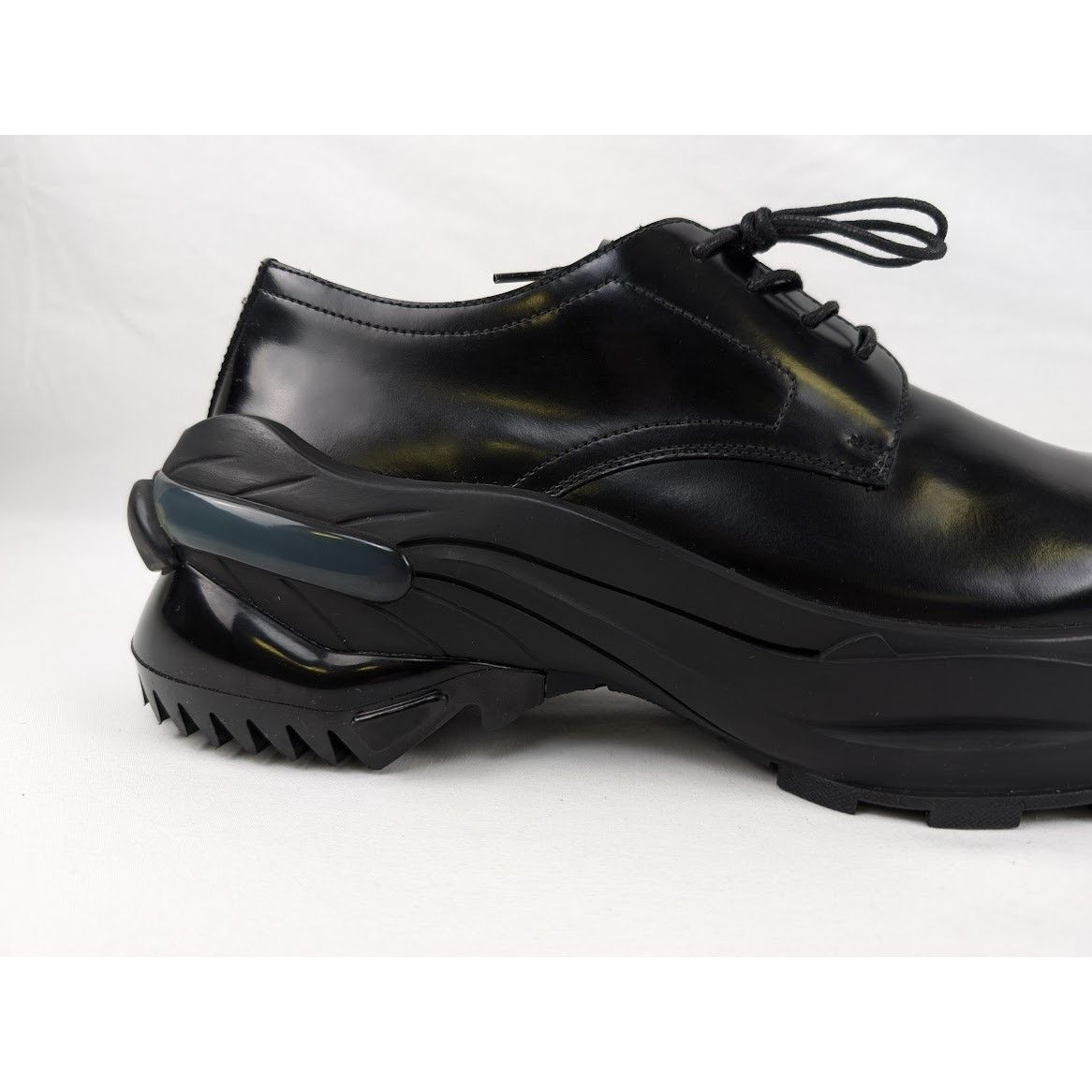 Maison Margiela o1rshd1 Chunky Sole Lace-up Shoes in Black Size US 11 / EU 44 - 4 Thumbnail