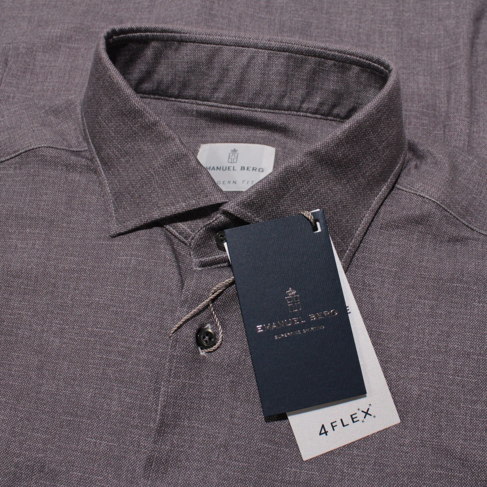 Other Emanuel Berg New with tags Shirt Size L US In Gray Size US L / EU 52-54 / 3 - 1 Thumbnail