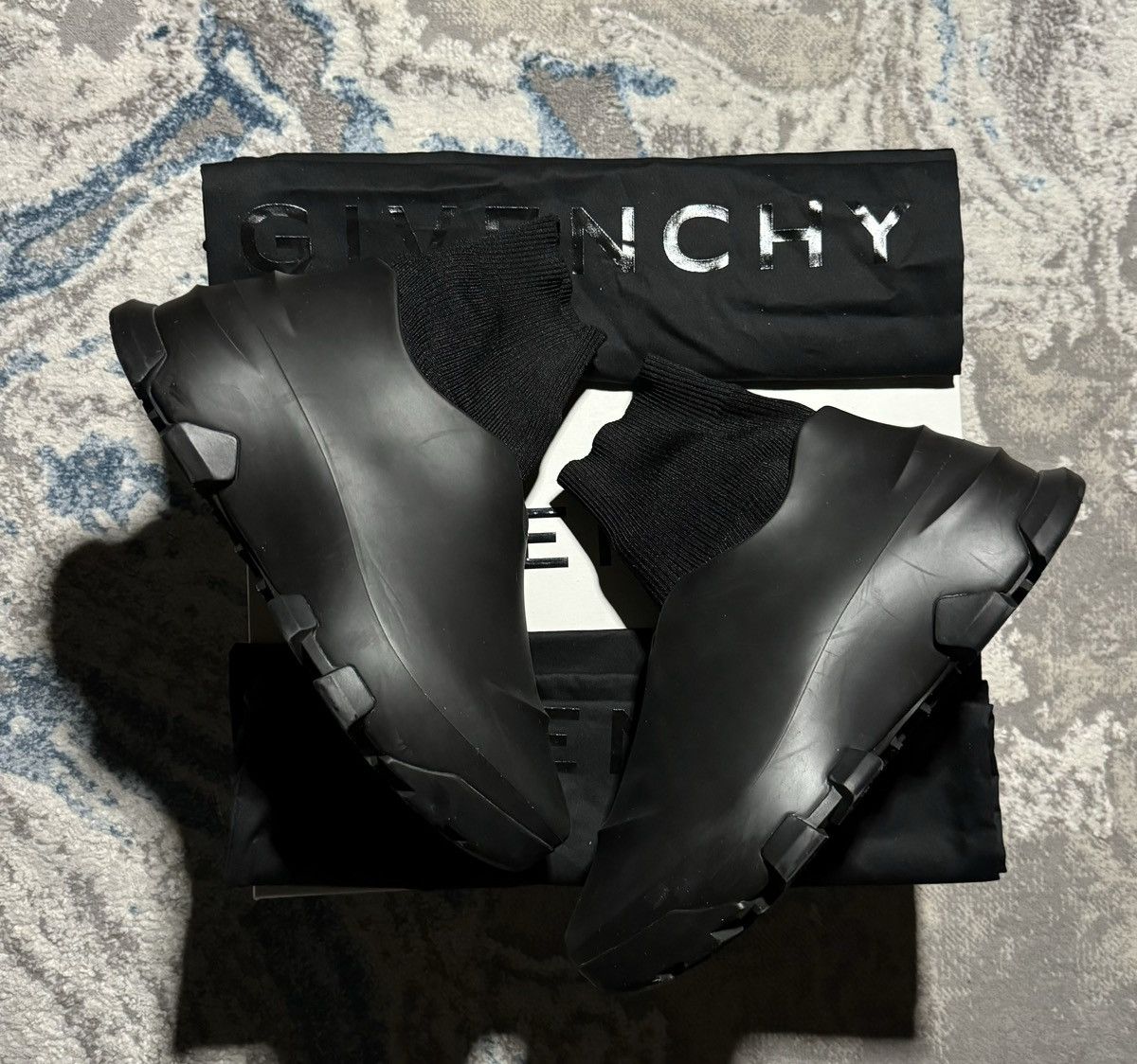 Givenchy Givenchy Monumental Mallow Sock Shoes Size 45/12 With Box
