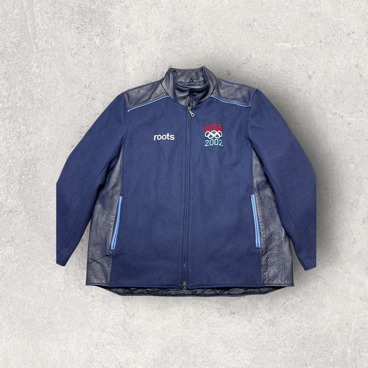Roots Vintage Team USA 2002 Olympics jacket Size US XL / EU 56 / 4 - 1 Thumbnail