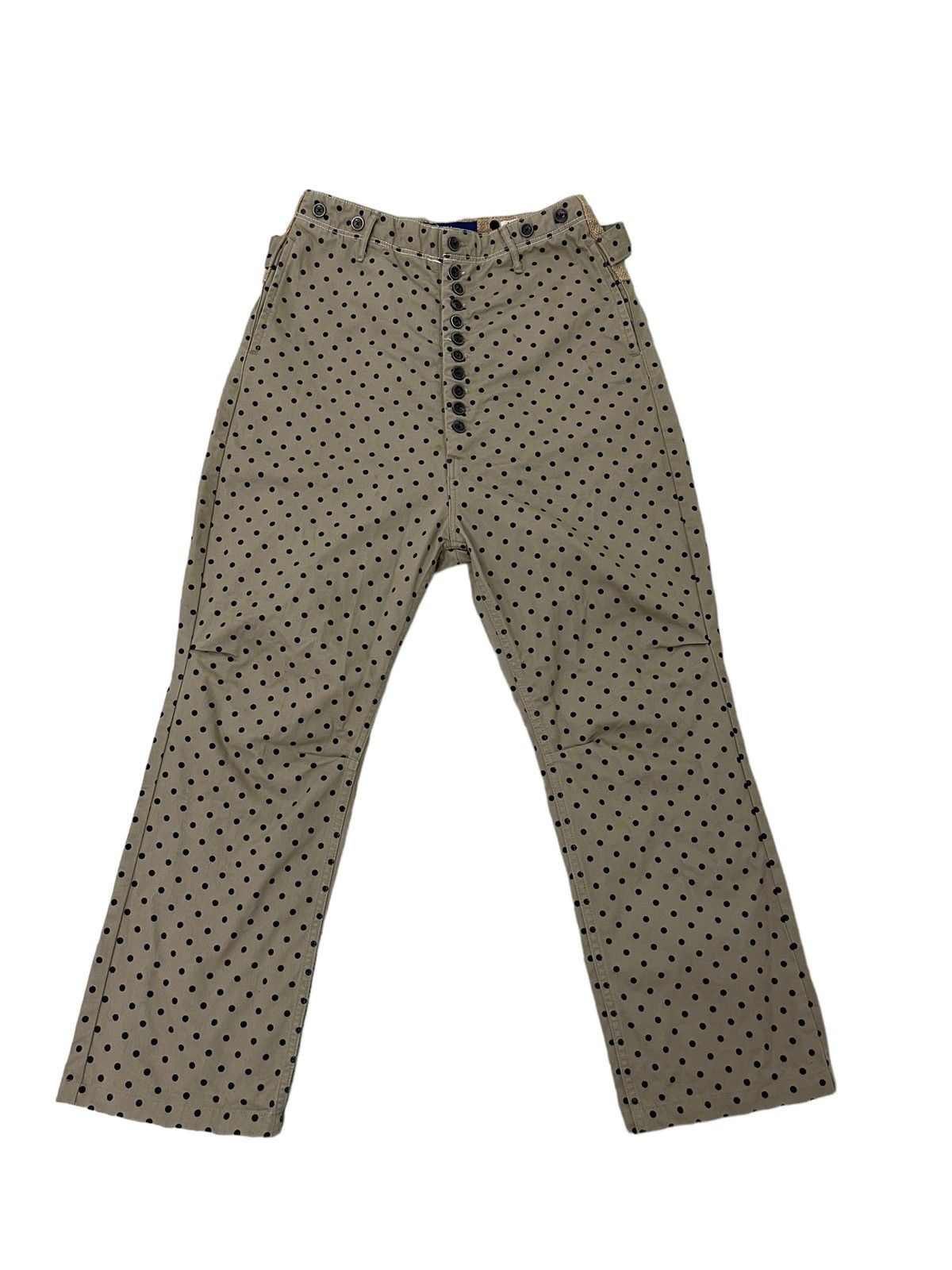 Kapital Drop Croth Kapital High Rise Pant Pol Ka Dot Regular 6🟦8 Size US 28 / EU 44 - 7 Thumbnail