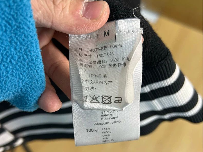 Givenchy Givenchy Classic black and white wool baseball jacket size Size US M / EU 48-50 / 2 - 4 Thumbnail
