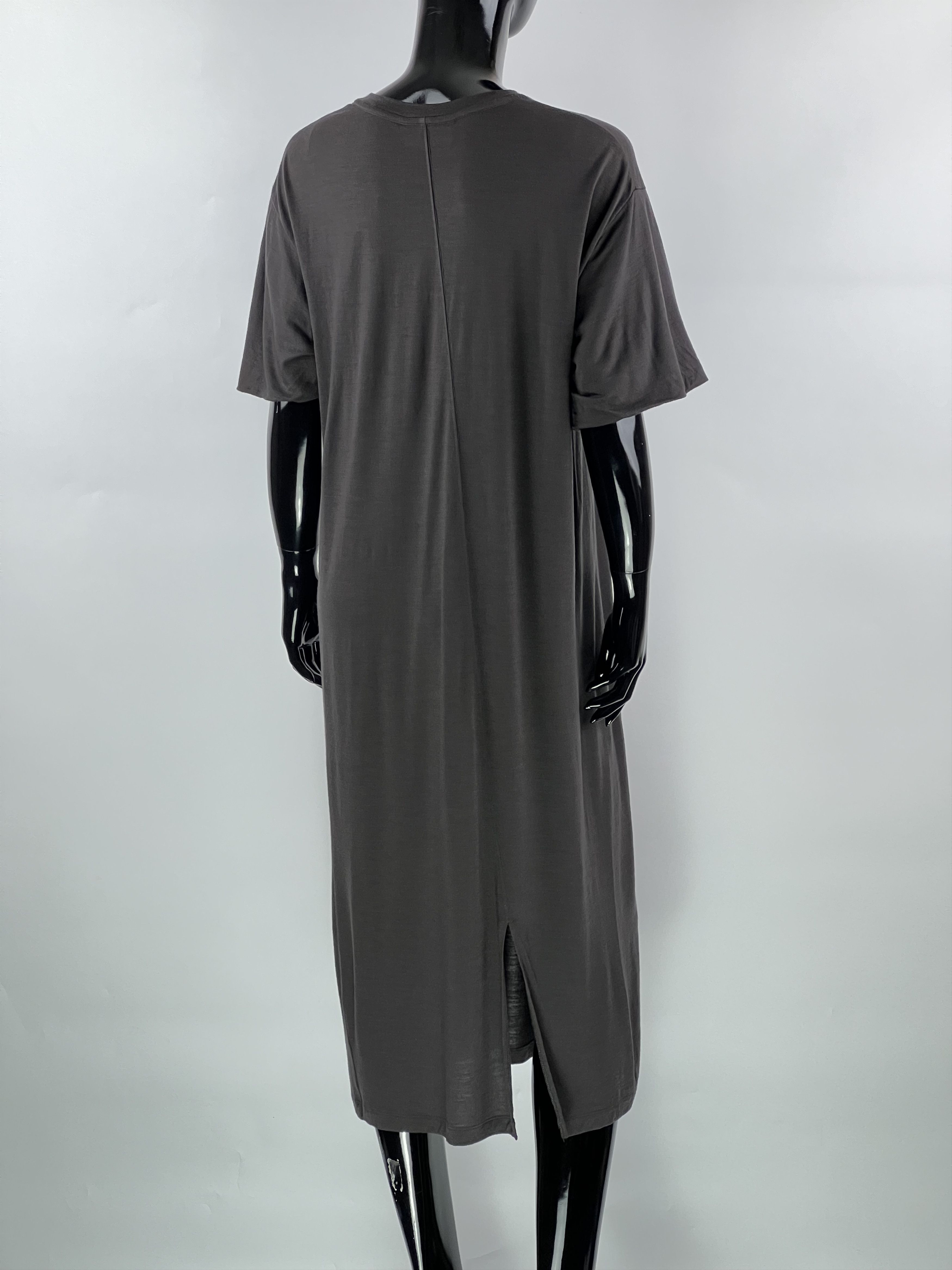 Icebreaker Icebreaker Brown Wool Short Sleeve Midi Dress Size S Size S / US 4 / IT 40 - 2 Thumbnail