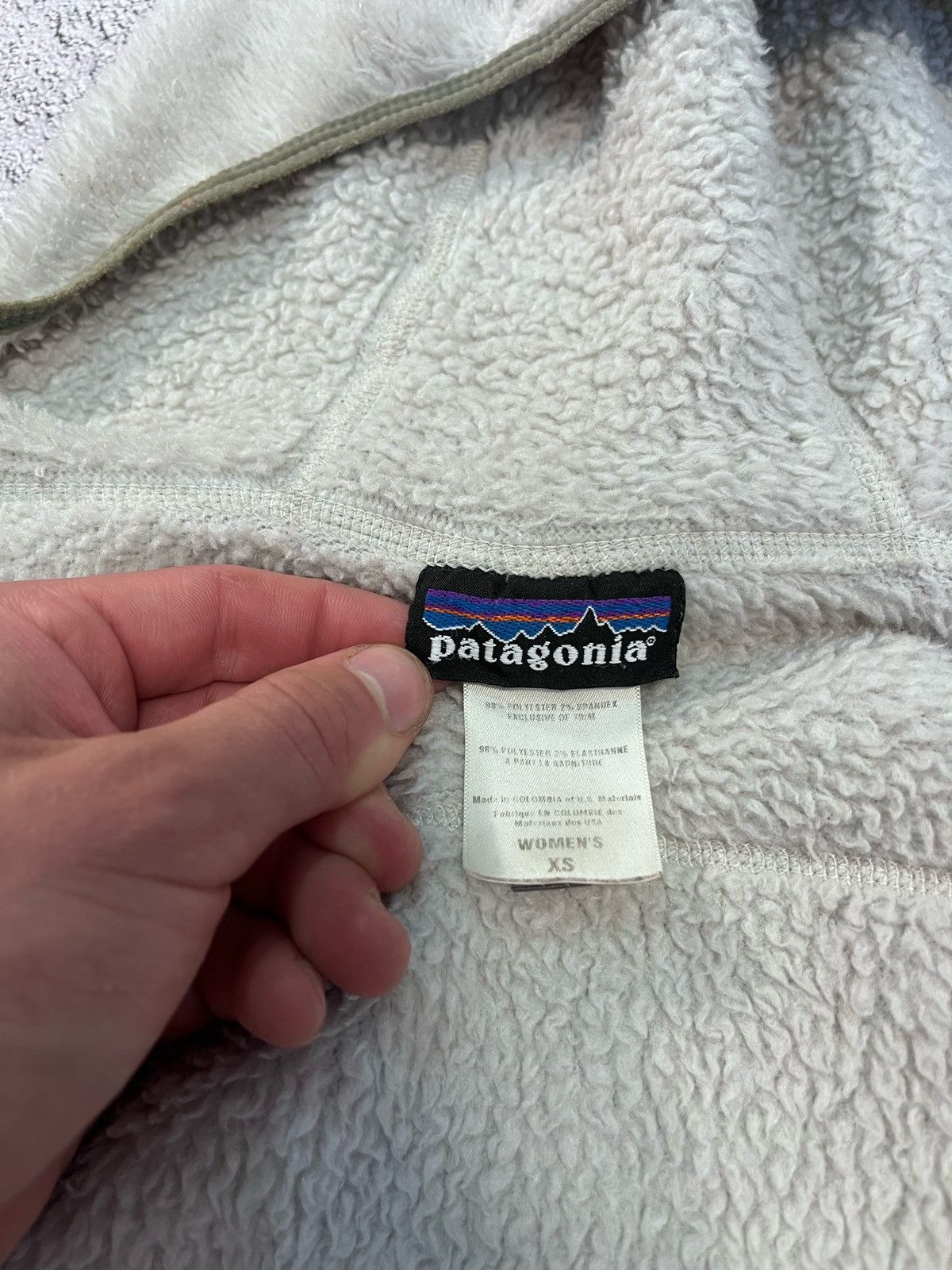 Patagonia Patagonia Women Fleece Polartec Hoodie Jacket Teddy Sherpa Size XS / US 0-2 / IT 36-38 - 12 Thumbnail