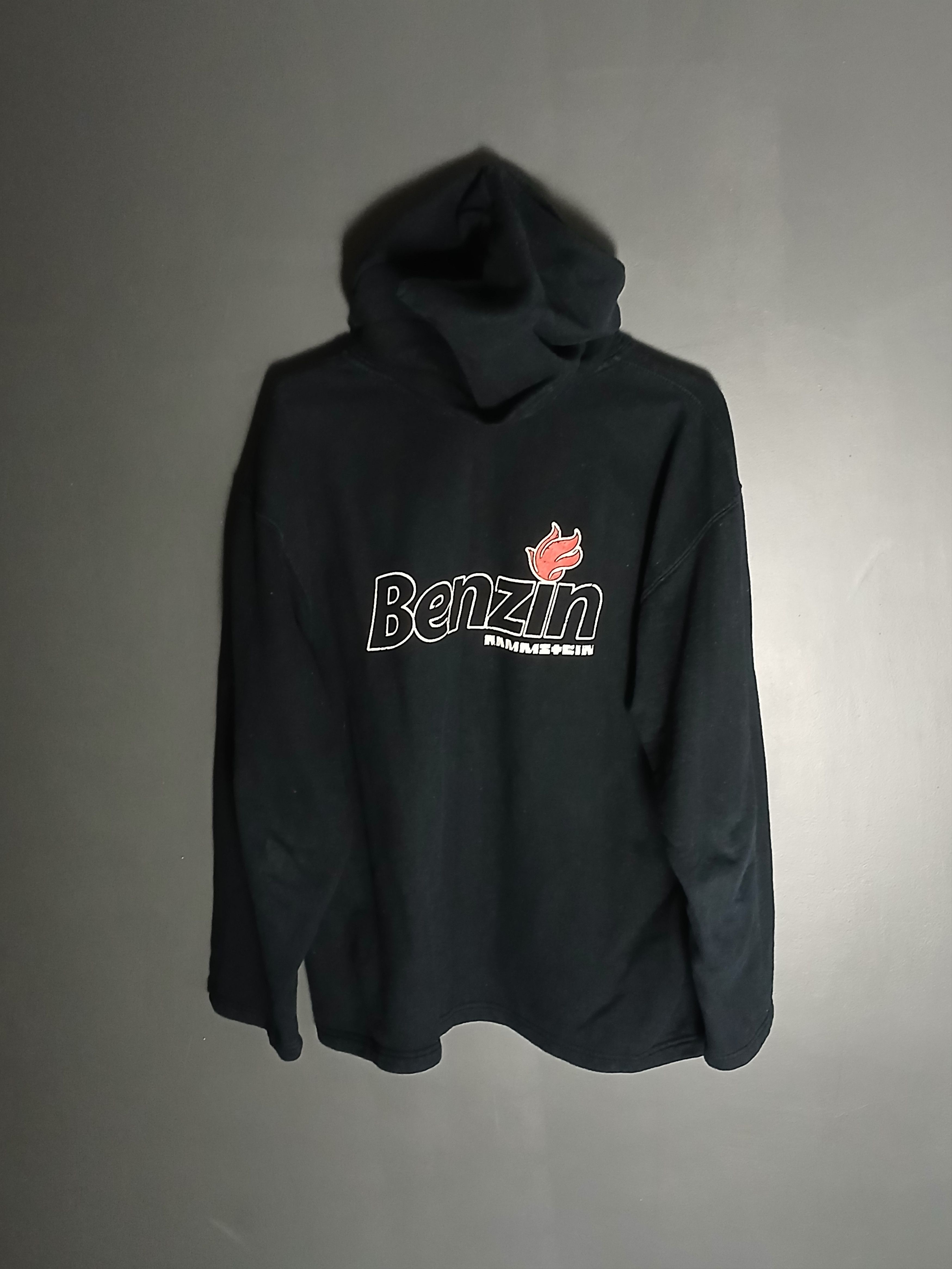 Band Tees Vintage Rammstein Benzin Hoodie Size US L / EU 52-54 / 3 - 2 Thumbnail