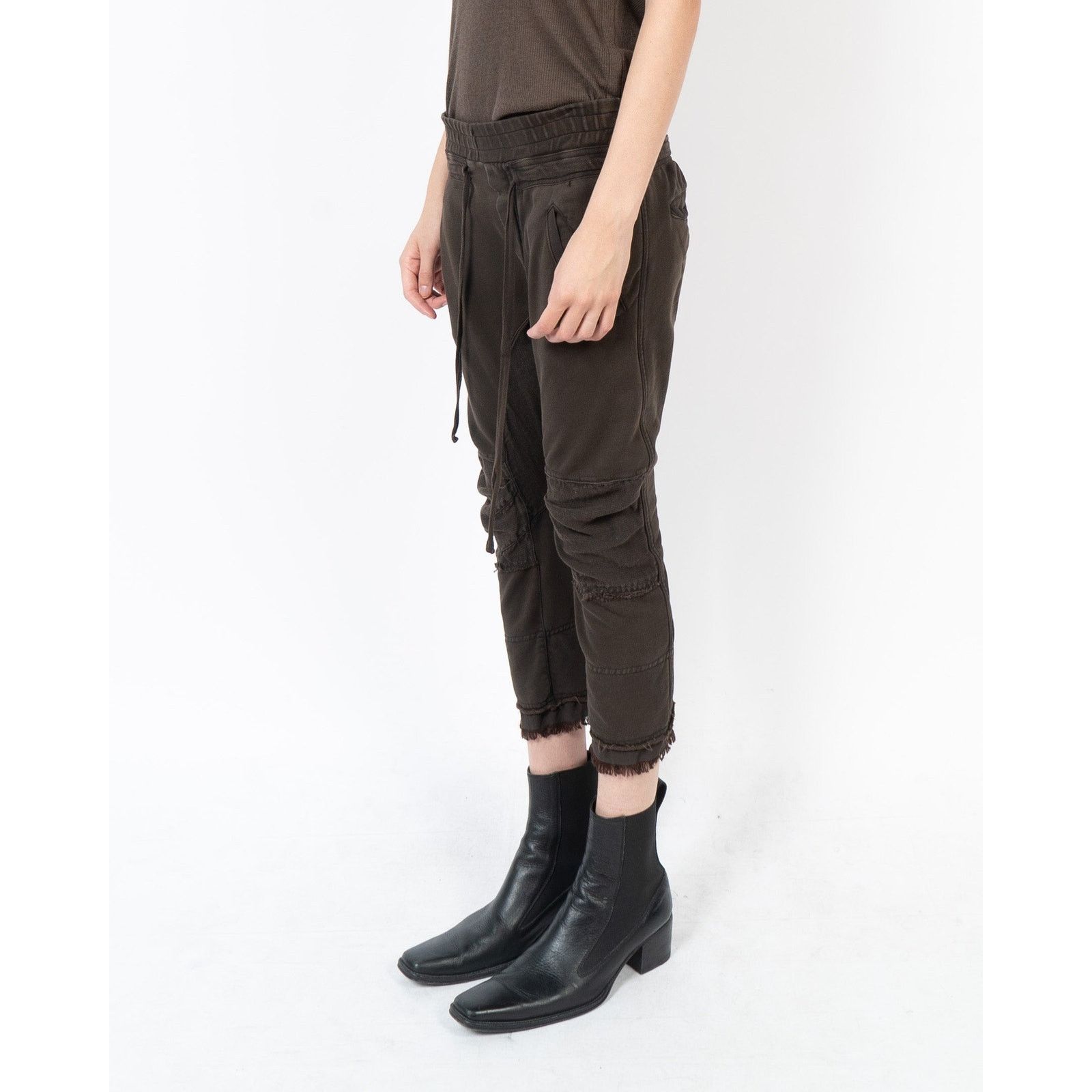 Haider Ackermann SS16 Brown Distressed Perth Jogger Size 24" / US 00 / IT 34 - 2 Thumbnail