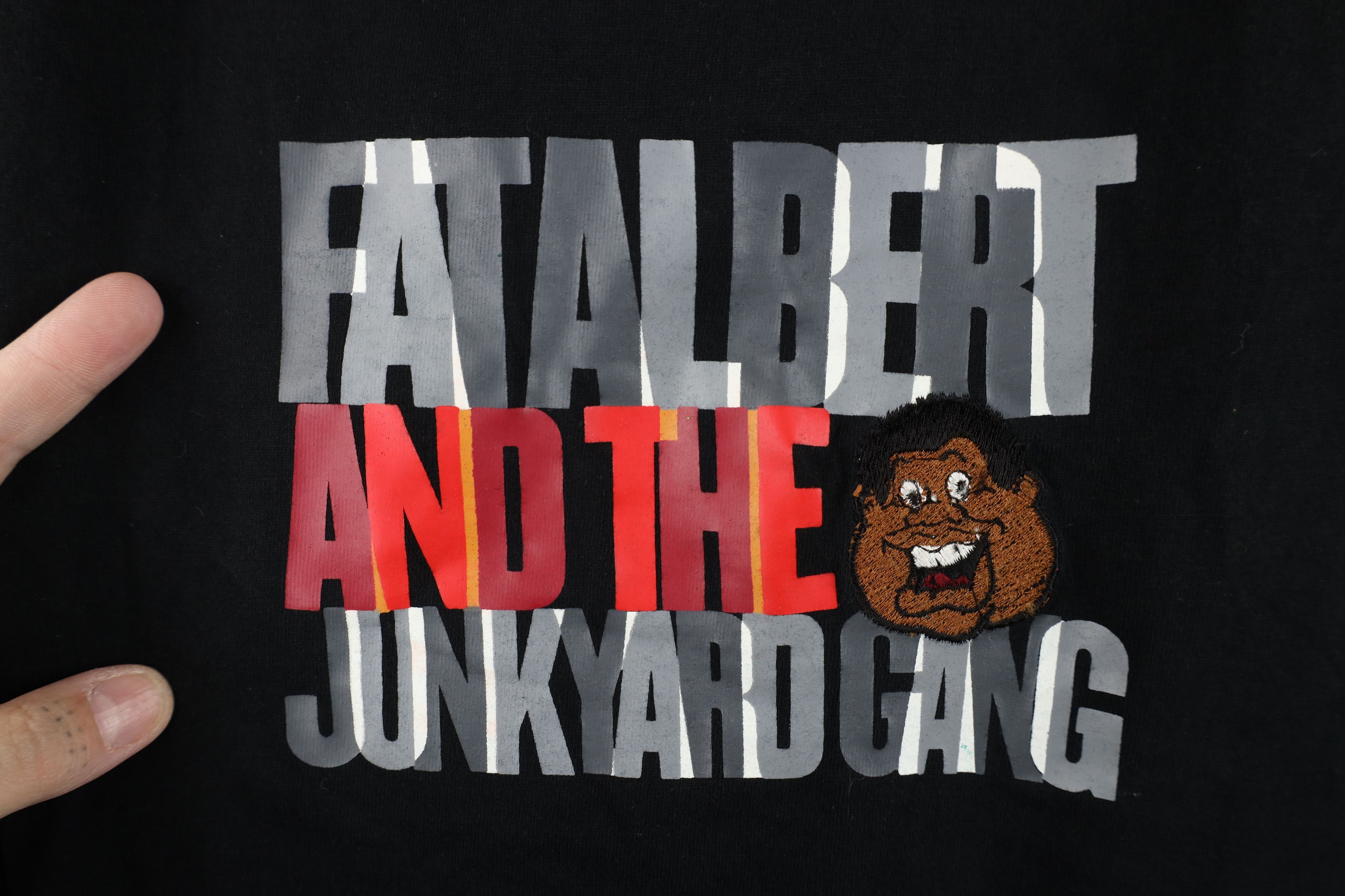 Fubu Vintage 90s Y2K FUBU The Junkyard Gang Long Sleeve T-Shirt Size US XXL / EU 58 / 5 - 5 Thumbnail