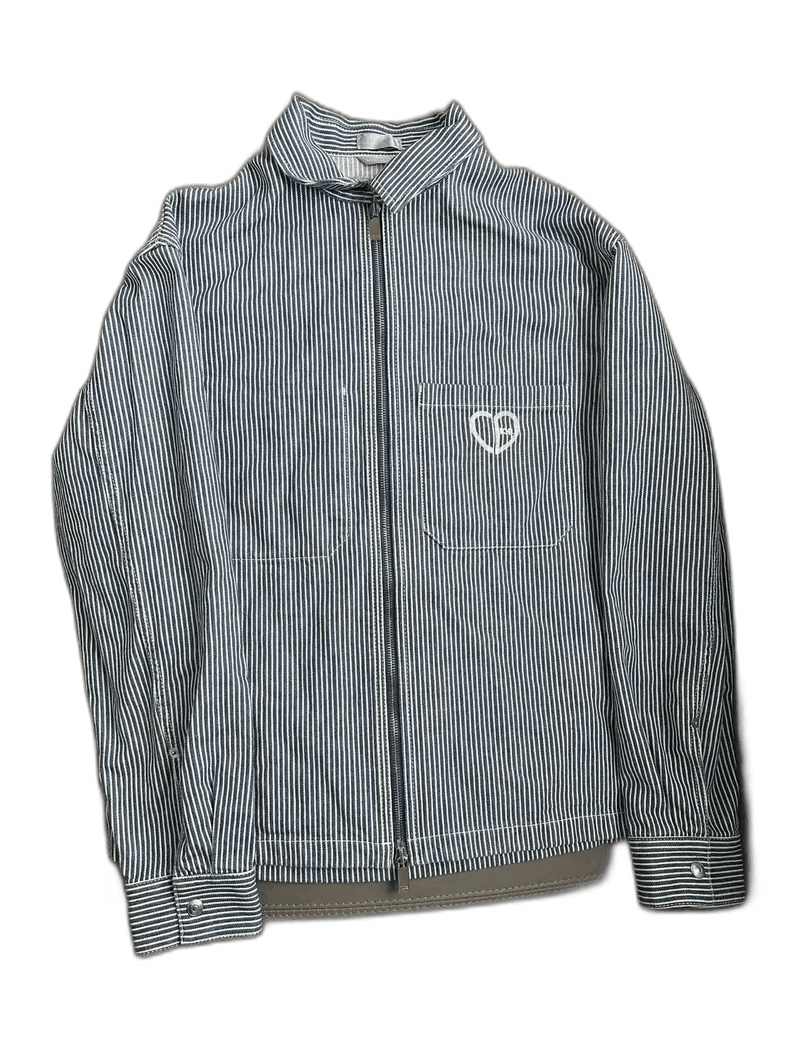 Dior Dior Valentine Striped Denim Jacket Size 48 Size US L / EU 52-54 / 3 - 1 Thumbnail