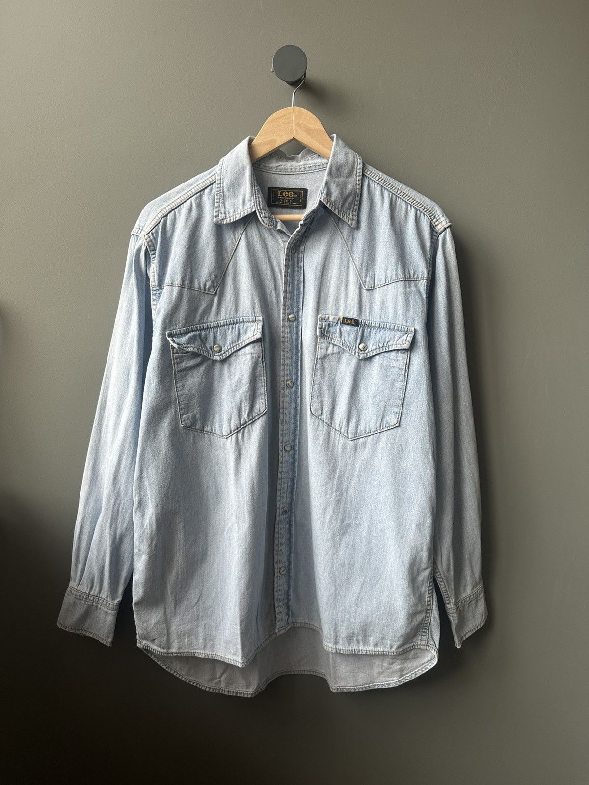 Lee Vintage Lee Western Denim Jeans Shirt Size S Size US M / EU 48-50 / 2 - 1 Thumbnail