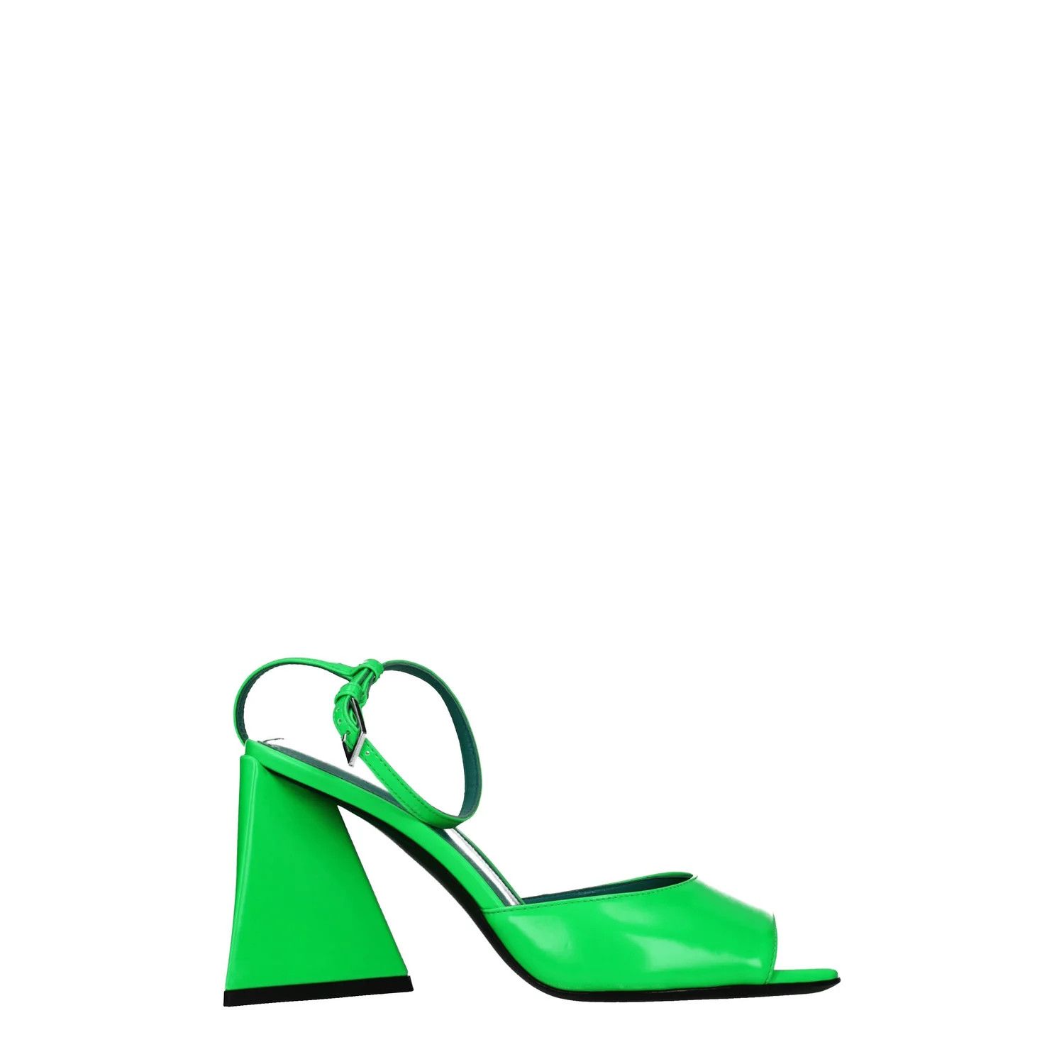 The Attico ob1o1e1224 Leather Sandals in Green Size US 6 / IT 36 - 1 Thumbnail