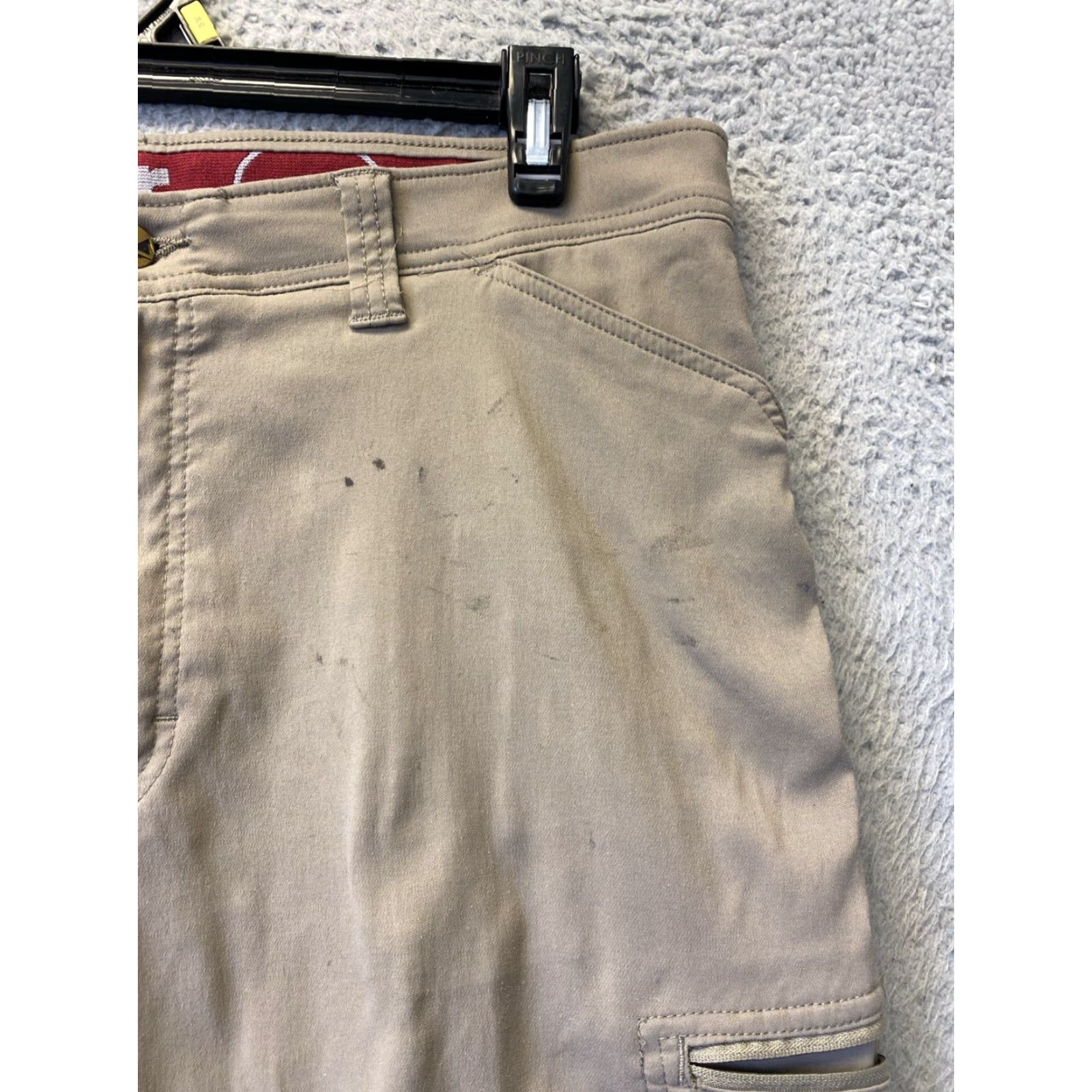 Wrangler VINTAGE Wrangler Cargo Pants Men's 36x32 All Terrain Gear Hiking Work Nylon Spandex Casual Outdoor Tan Size US 36 / EU 52 - 3 Thumbnail