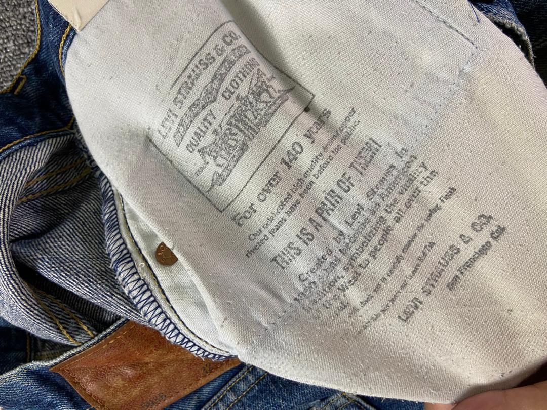 Levi's Levis Strauss Co. 503B Distressed Jeans (197) Size US 32 / EU 48 - 5 Thumbnail