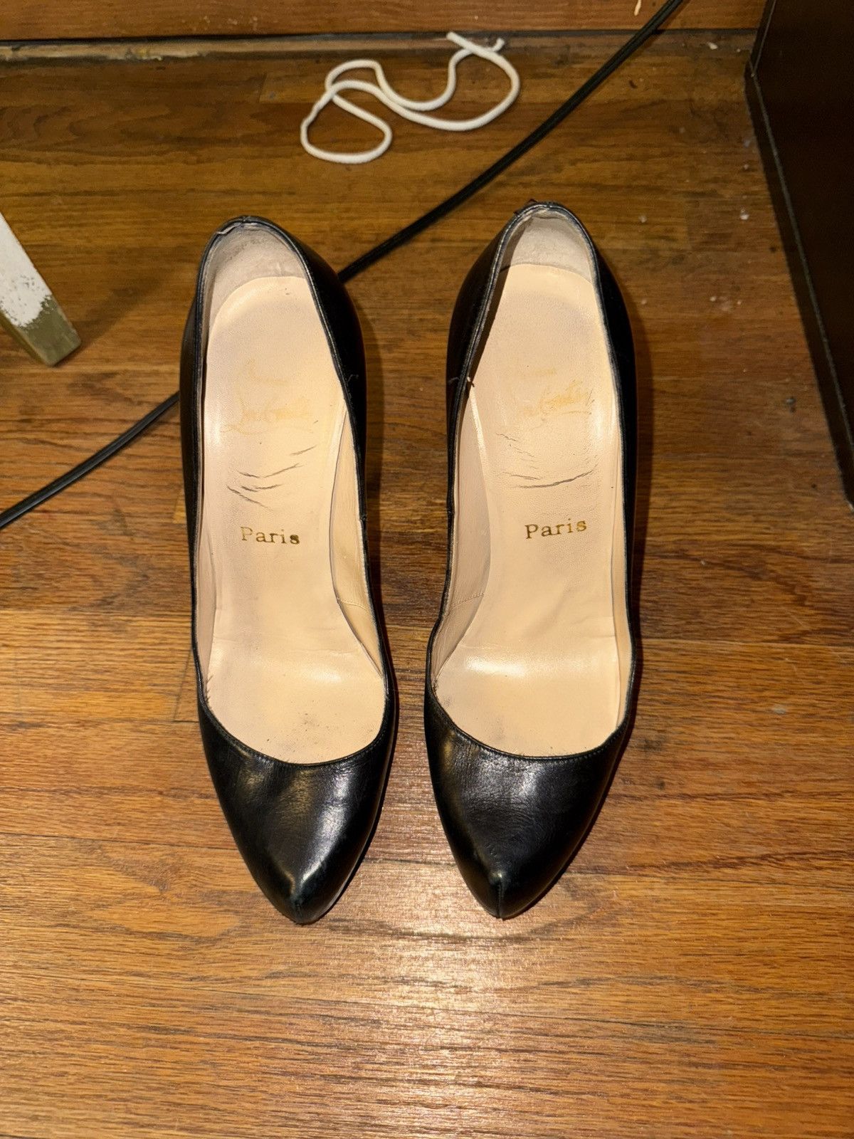 Christian Louboutin Leather Louboutin Pumps Size US 8.5 / IT 38.5 - 3 Thumbnail