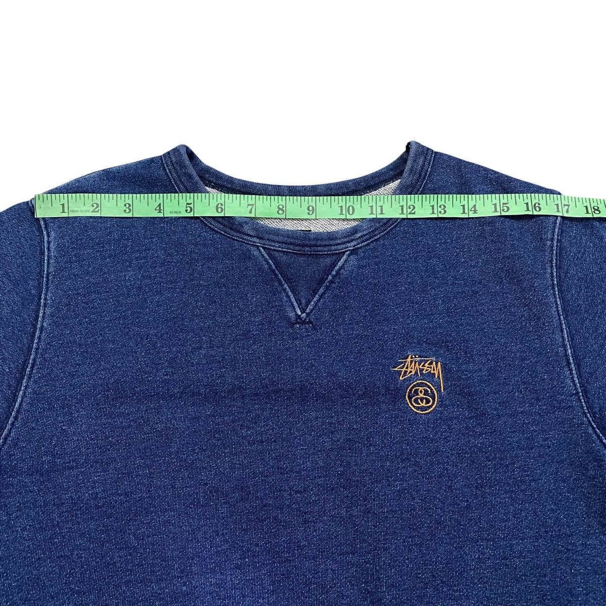 Stussy Stussy Short Sleeve Sweatshirt M Size Indigo Colour Size US M / EU 48-50 / 2 - 13 Thumbnail