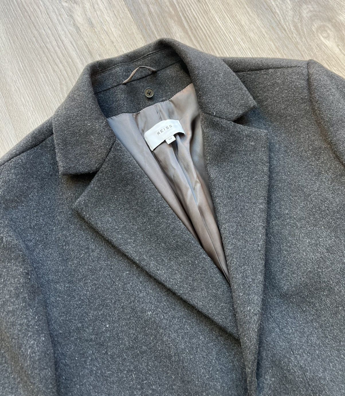 Reiss Reiss Wool Gray Classic Coat Size US M / EU 48-50 / 2 - 6 Thumbnail