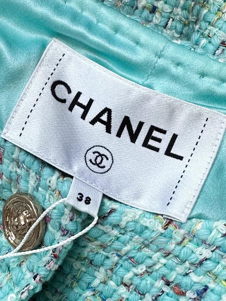 Chanel Chanel Twill soft tweed sequin braided two-pocket tweed ja Size XS / US 0-2 / IT 36-38 - 6 Thumbnail