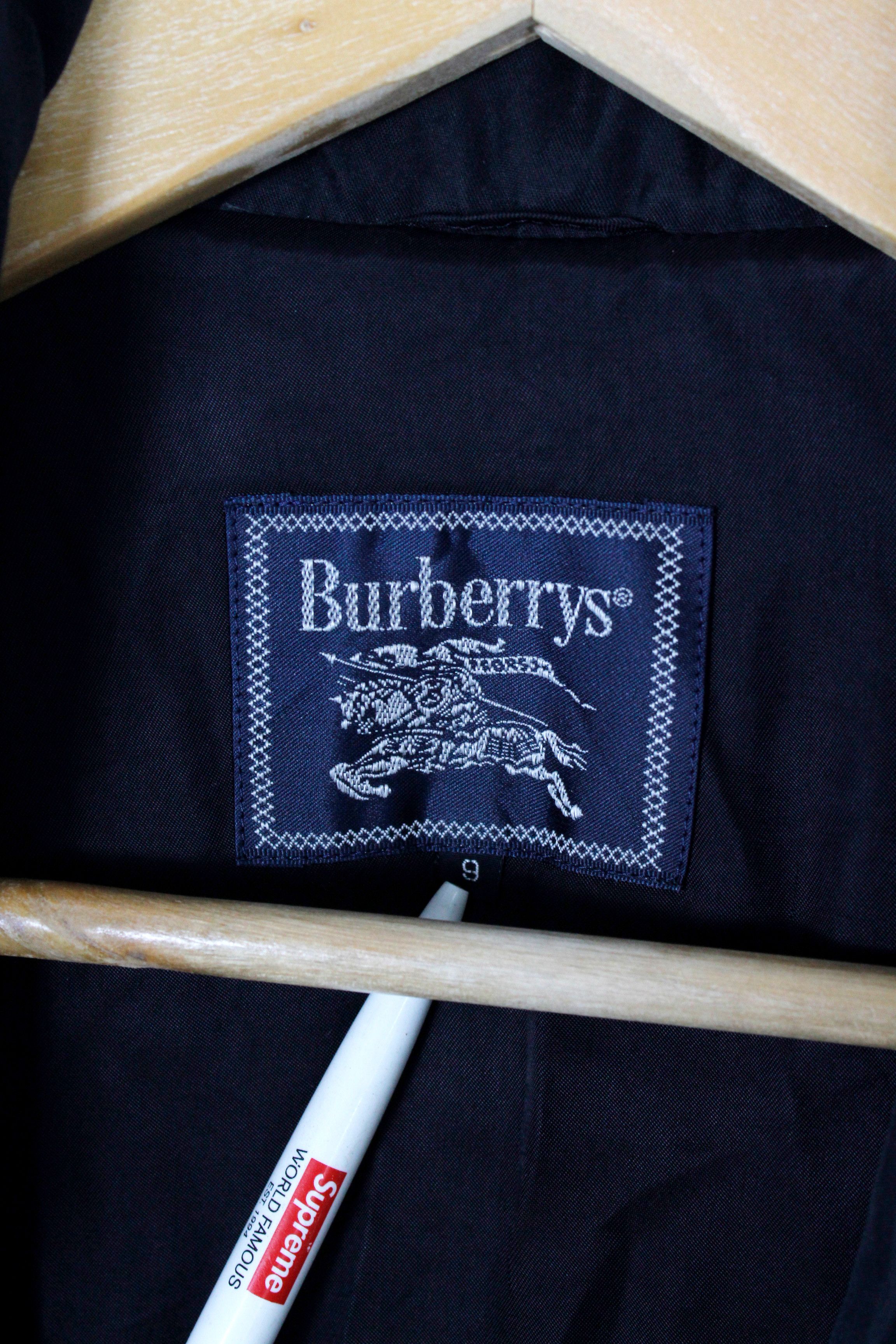 Burberry × Burberry Prorsum × Vintage Vintage Burberry Knight Monogram Logo Quilted Coat 90s Size L / US 10 / IT 46 - 11 Thumbnail