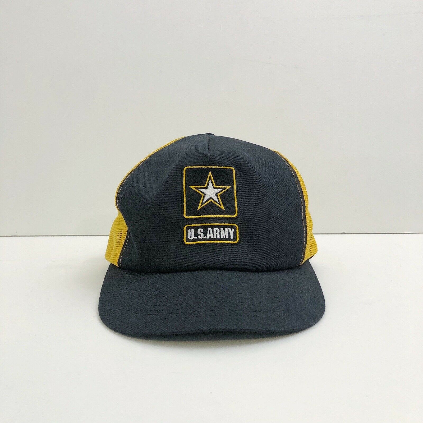 Vintage United States Army Military Mesh Trucker Hat Snapback VTG Size ONE SIZE - 2 Thumbnail