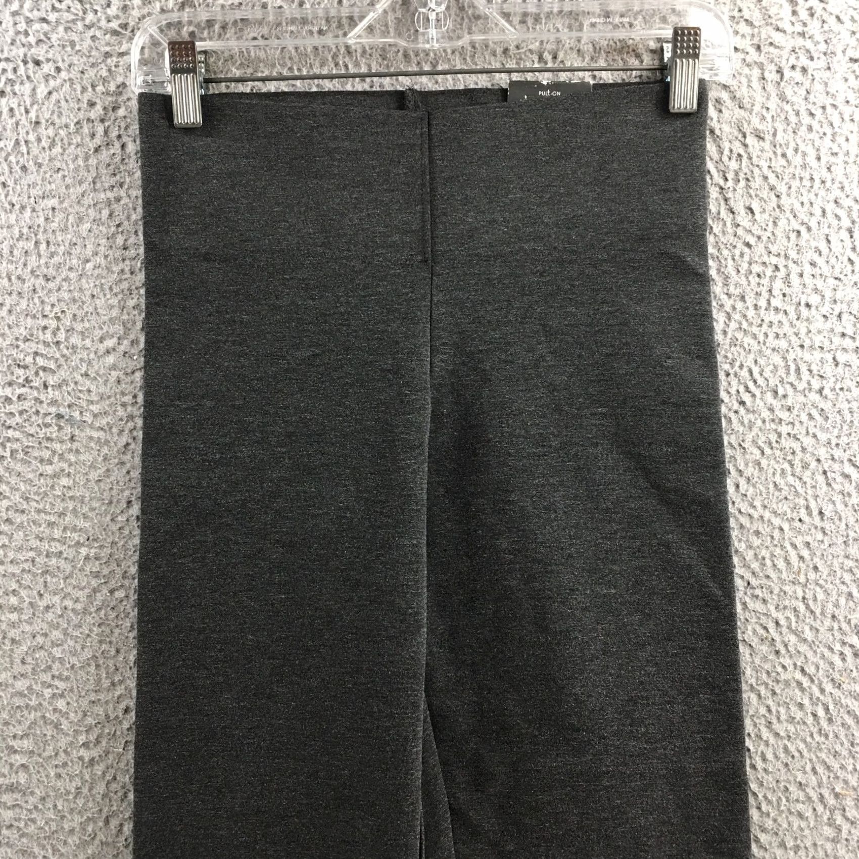Worthington Worthington Straight Leg Ankle Pants Womens XS Gray Mid Rise Pull On Stretch NEW Size 26" / US 2 / IT 38 - 2 Thumbnail