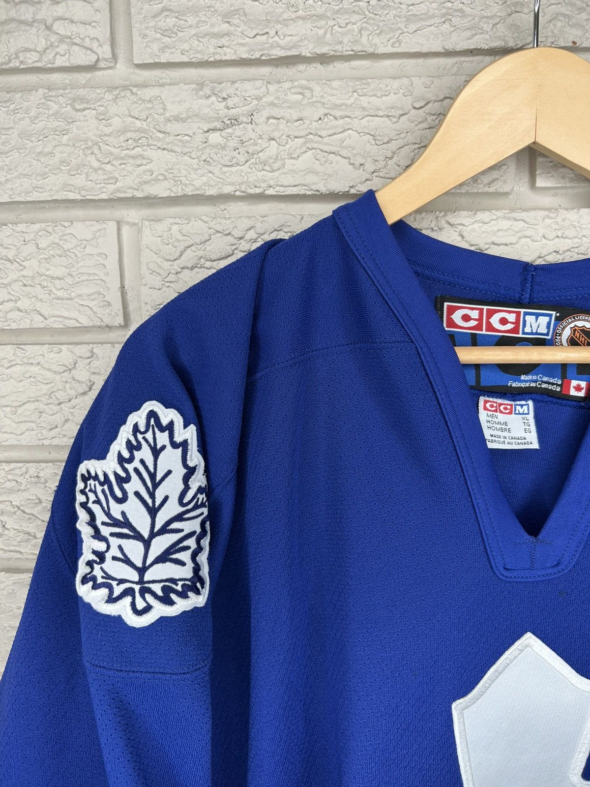 Ccm Vintage CCM Toronto Maple Leafs Hockey Jersey Size US XL / EU 56 / 4 - 4 Thumbnail
