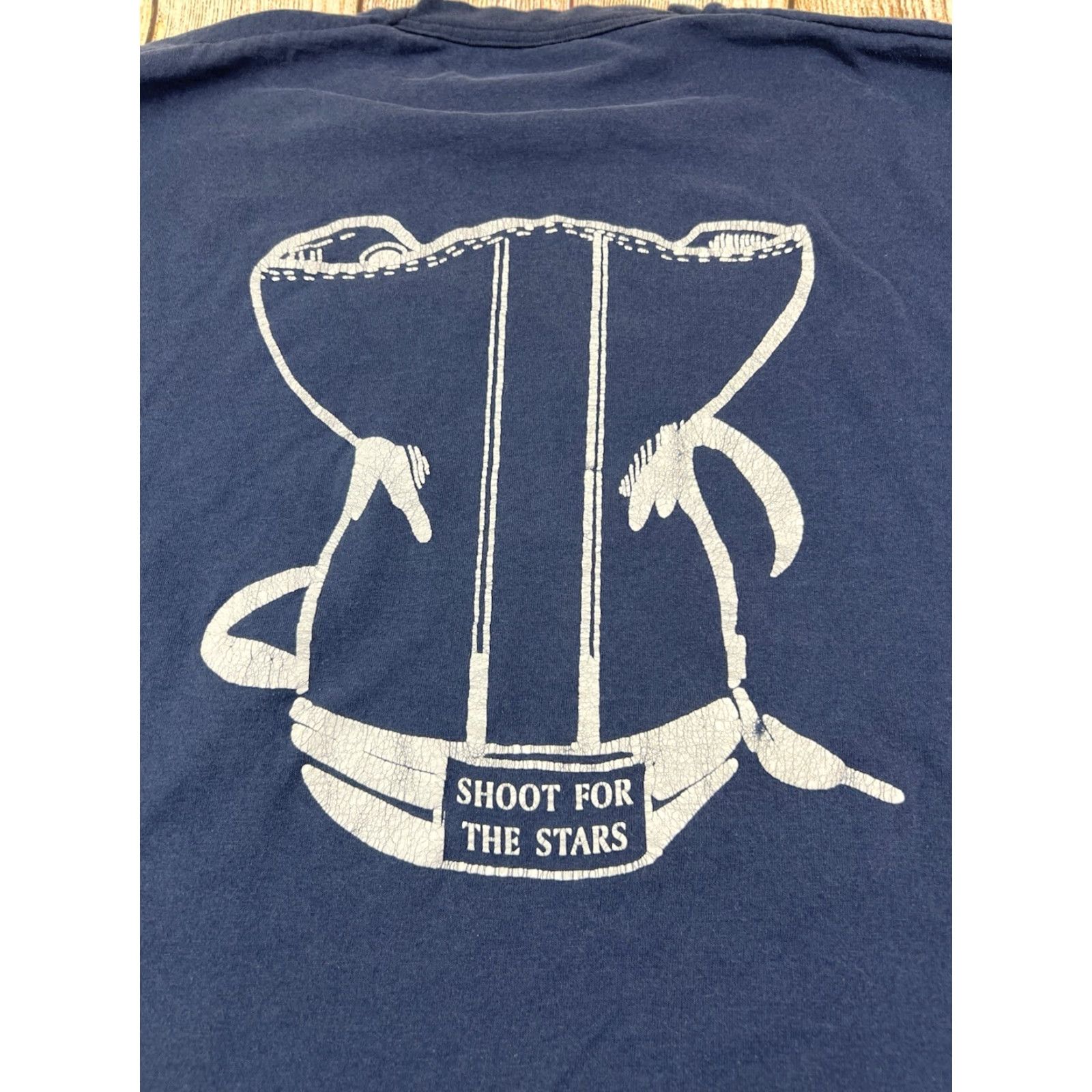Fruit Of The Loom VINTAGE 90s Nebraska South Sioux City Basketball Jamboree T Shirt XL Blue Fruit of the Loom Shirts Mens Regular Short Sleeve Solid Graphics Size US XL / EU 56 / 4 - 8 Thumbnail