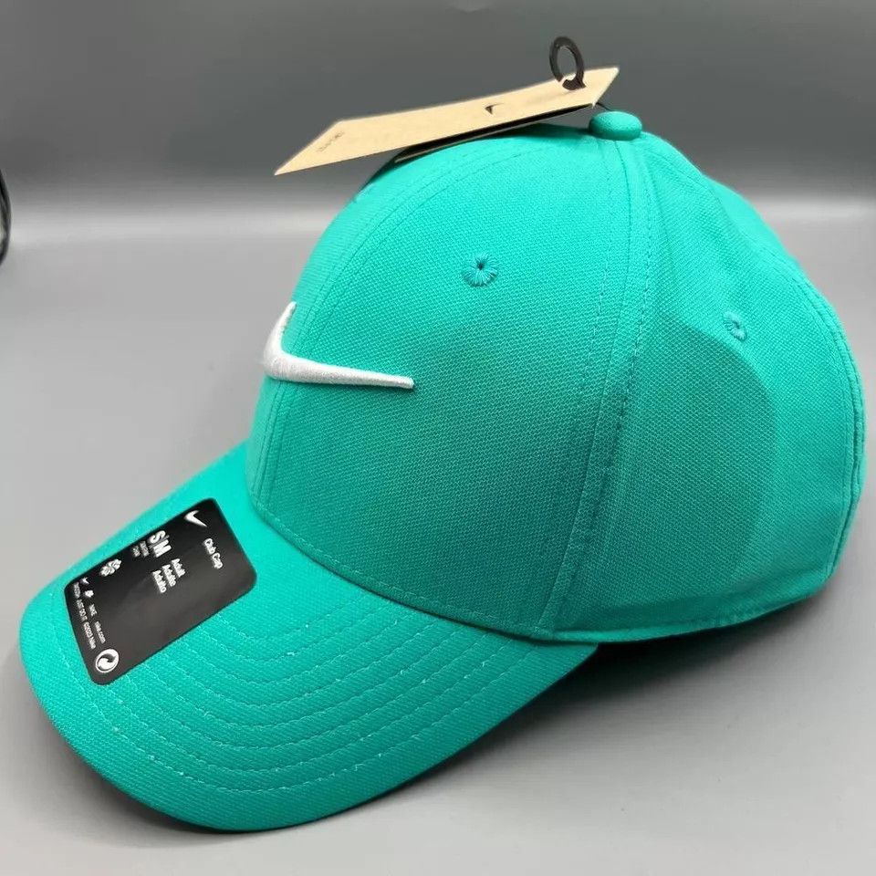 Nike Nike Dri-Fit Hat Men S-M Blue Black Strap Back Cap New Size ONE SIZE - 2 Thumbnail