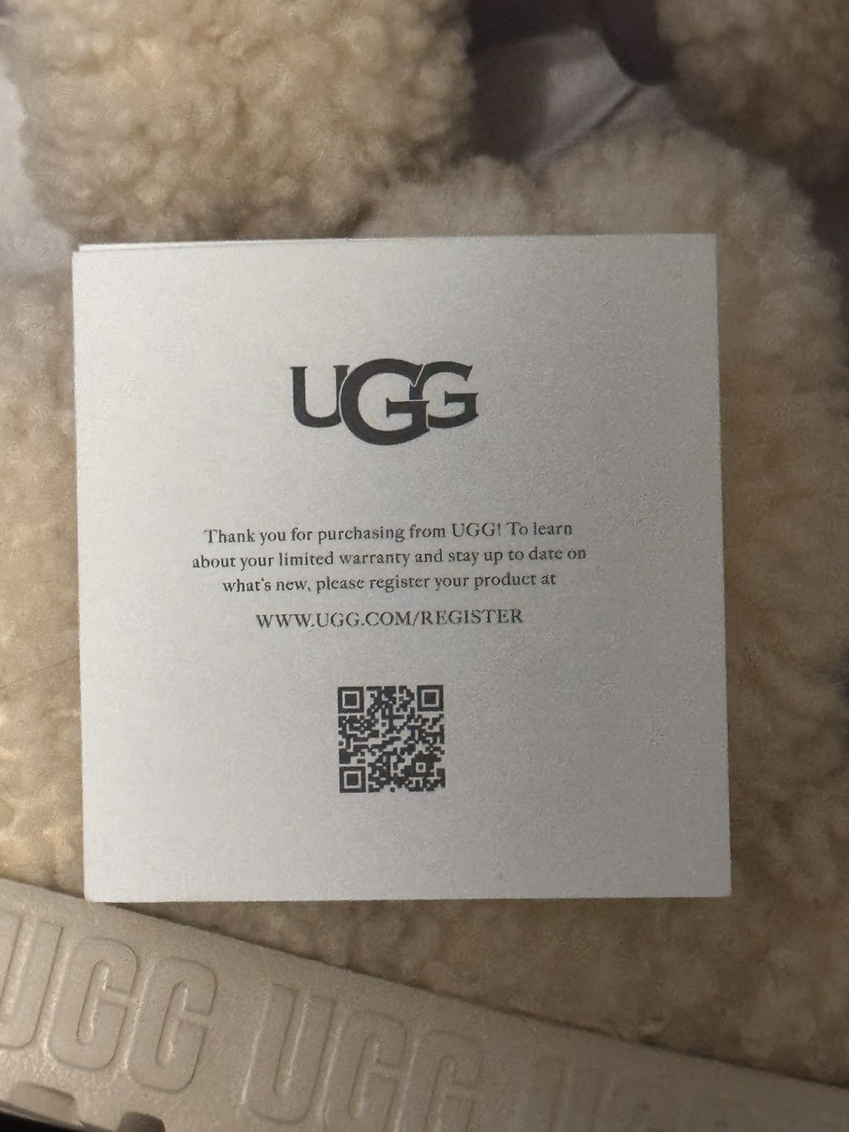 Ugg UGG Fluffita Open Toe Slides Size US 11 / IT 41 - 3 Thumbnail