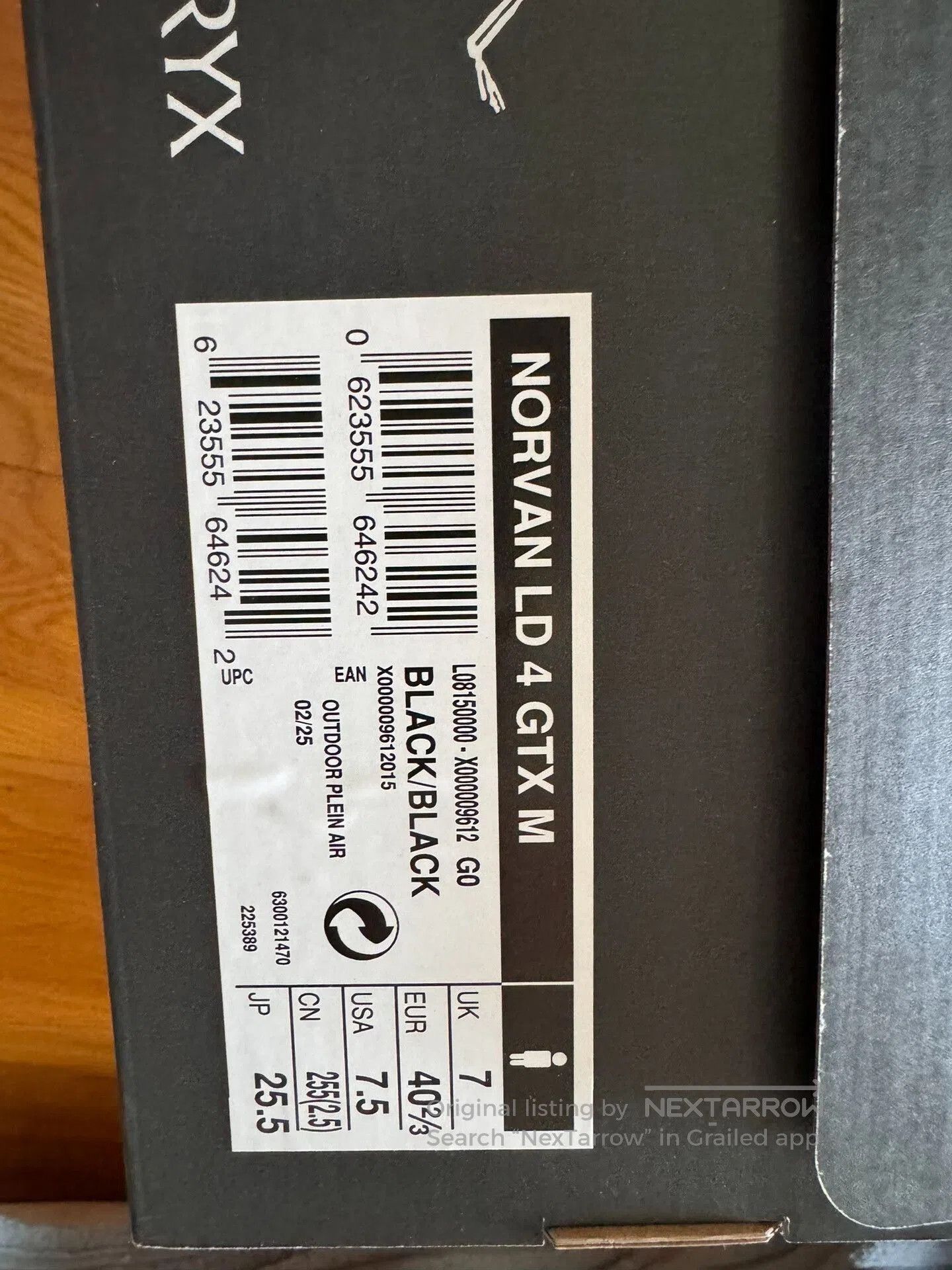 Arc'teryx Arcteryx Norvan LD 4 GTX Running Shoes. Size US 9 / EU 42 - 5 Thumbnail