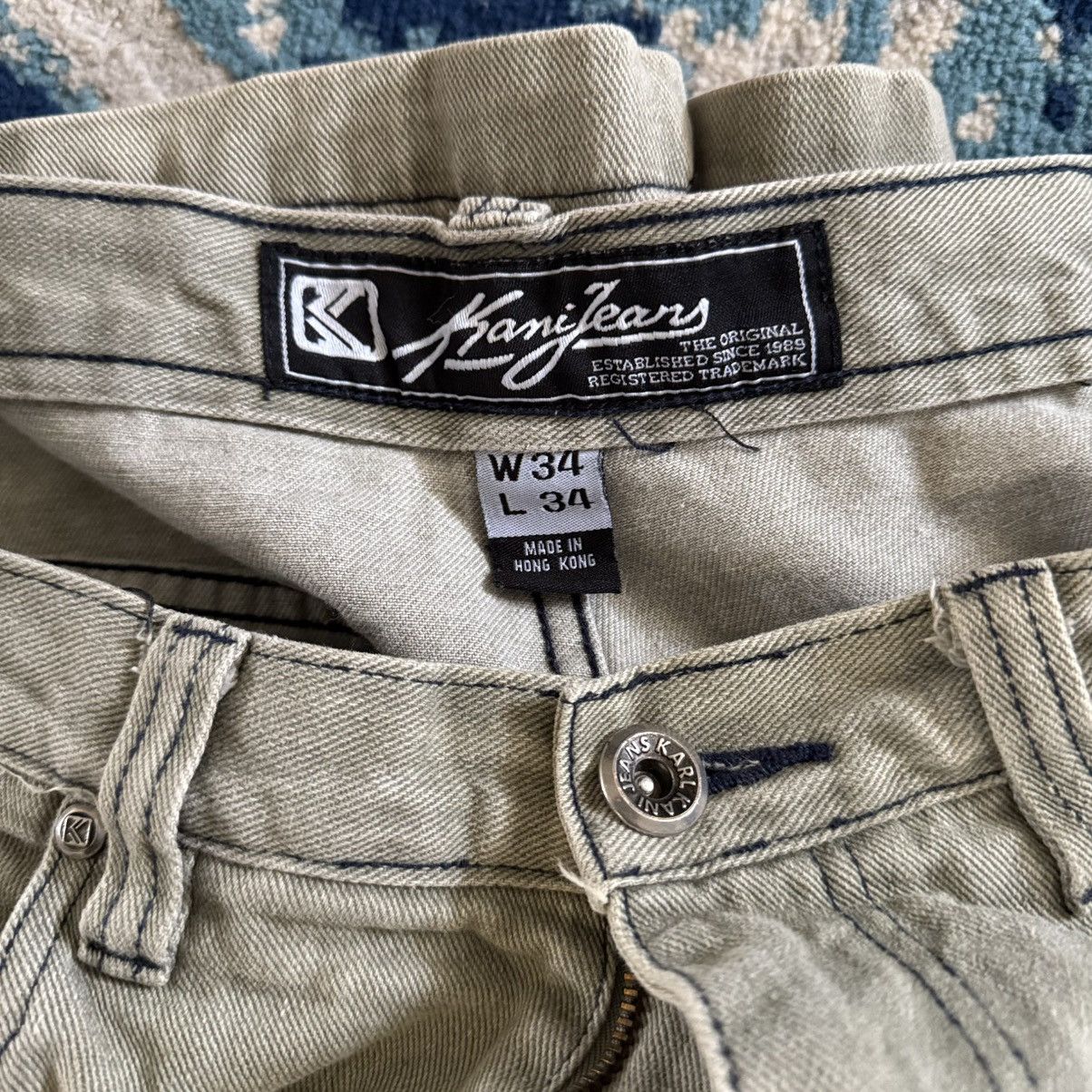 Vintage Vintage kani jeans Size US 34 / EU 50 - 6 Thumbnail