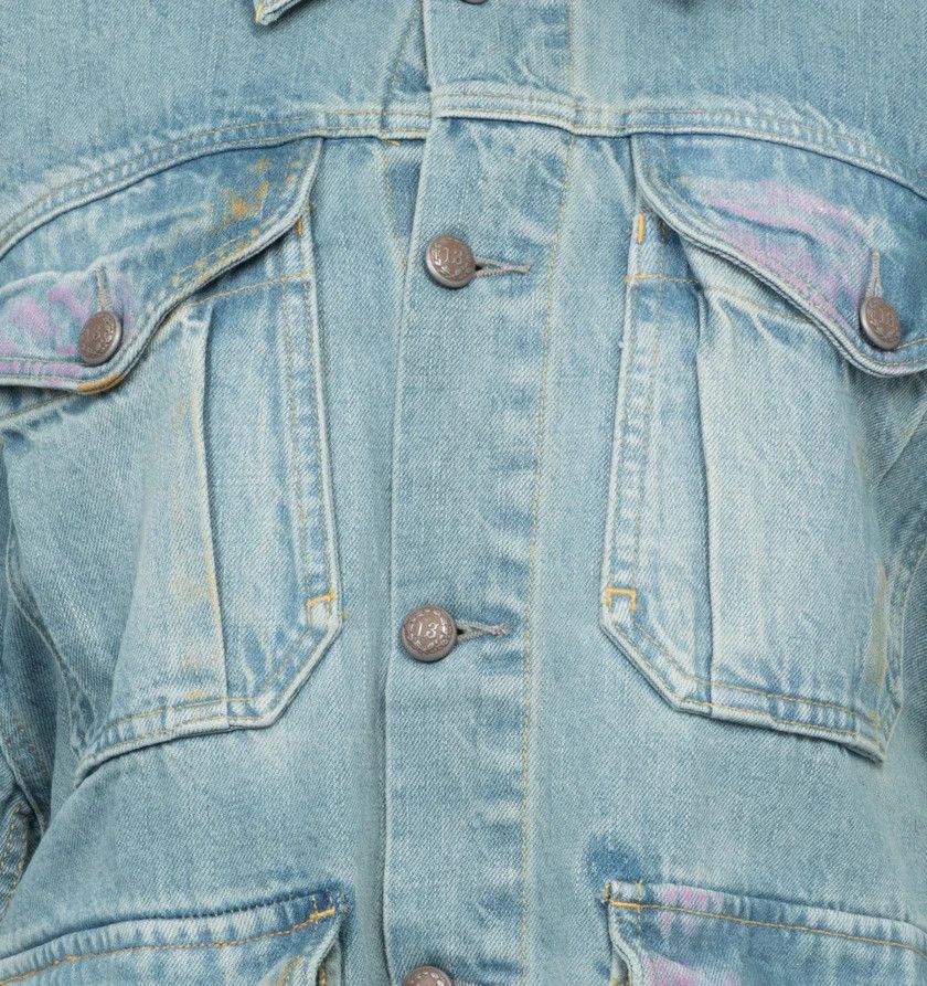R13 o1h1sh10624 Jacket in Blue Size M / US 6-8 / IT 42-44 - 3 Thumbnail