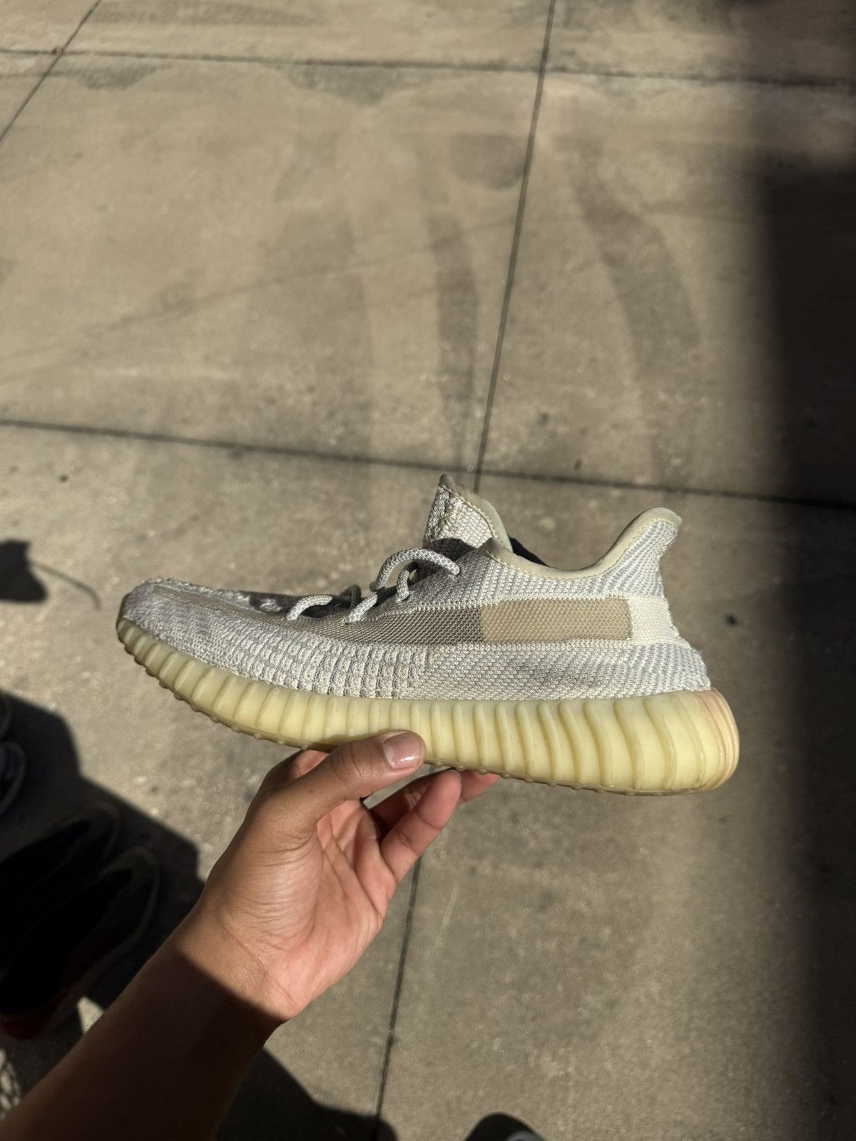adidas gazelle silver green womens ADIDAS YEEZY BOOST 350 V2 PRIMEKNIT SNEAKERS EU 39 ⅔ UK 6 US 6 ½