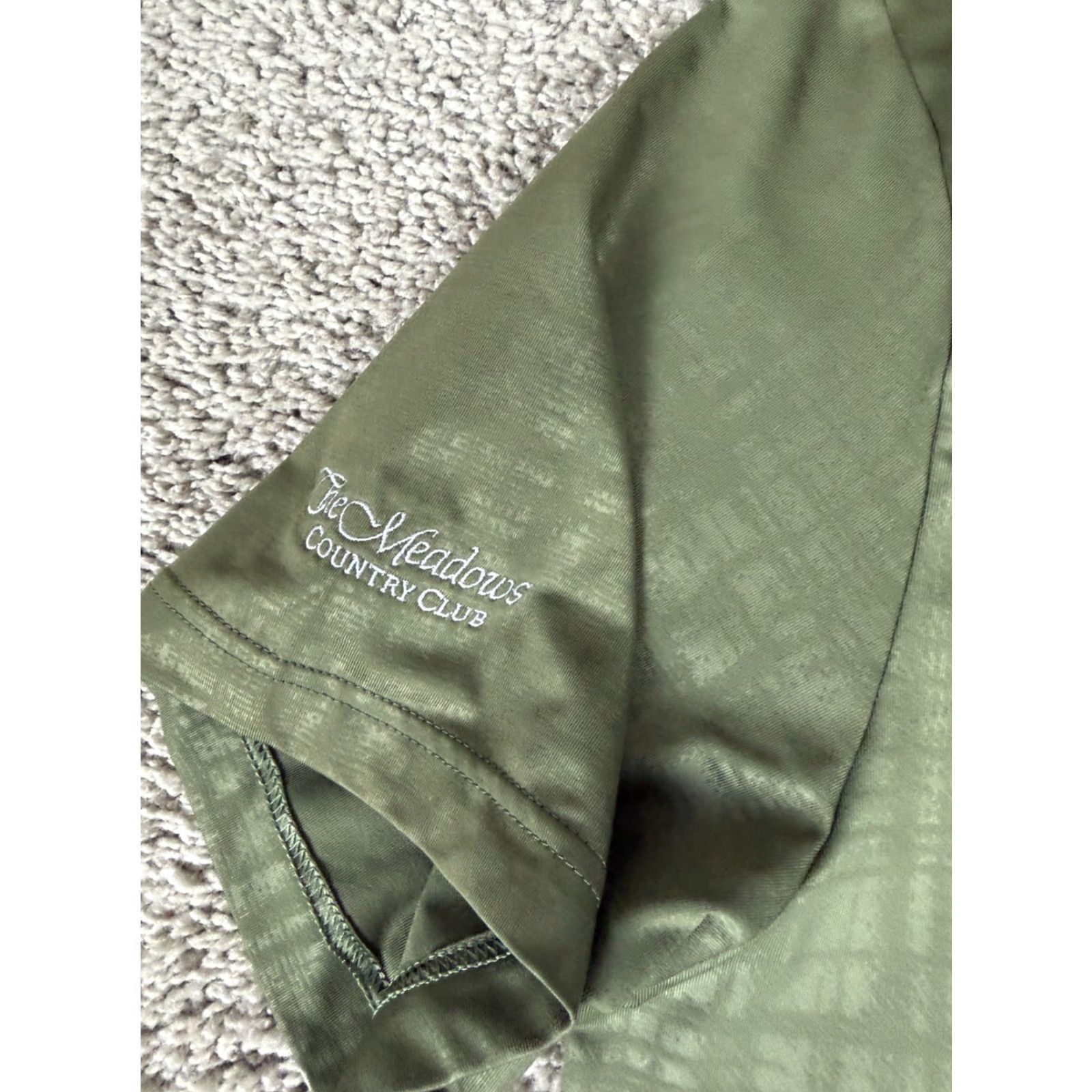 Under Armour Under Armour Shirt Polo Mens L Olive Green HeatGear Loose Fit Casual Size US L / EU 52-54 / 3 - 5 Thumbnail