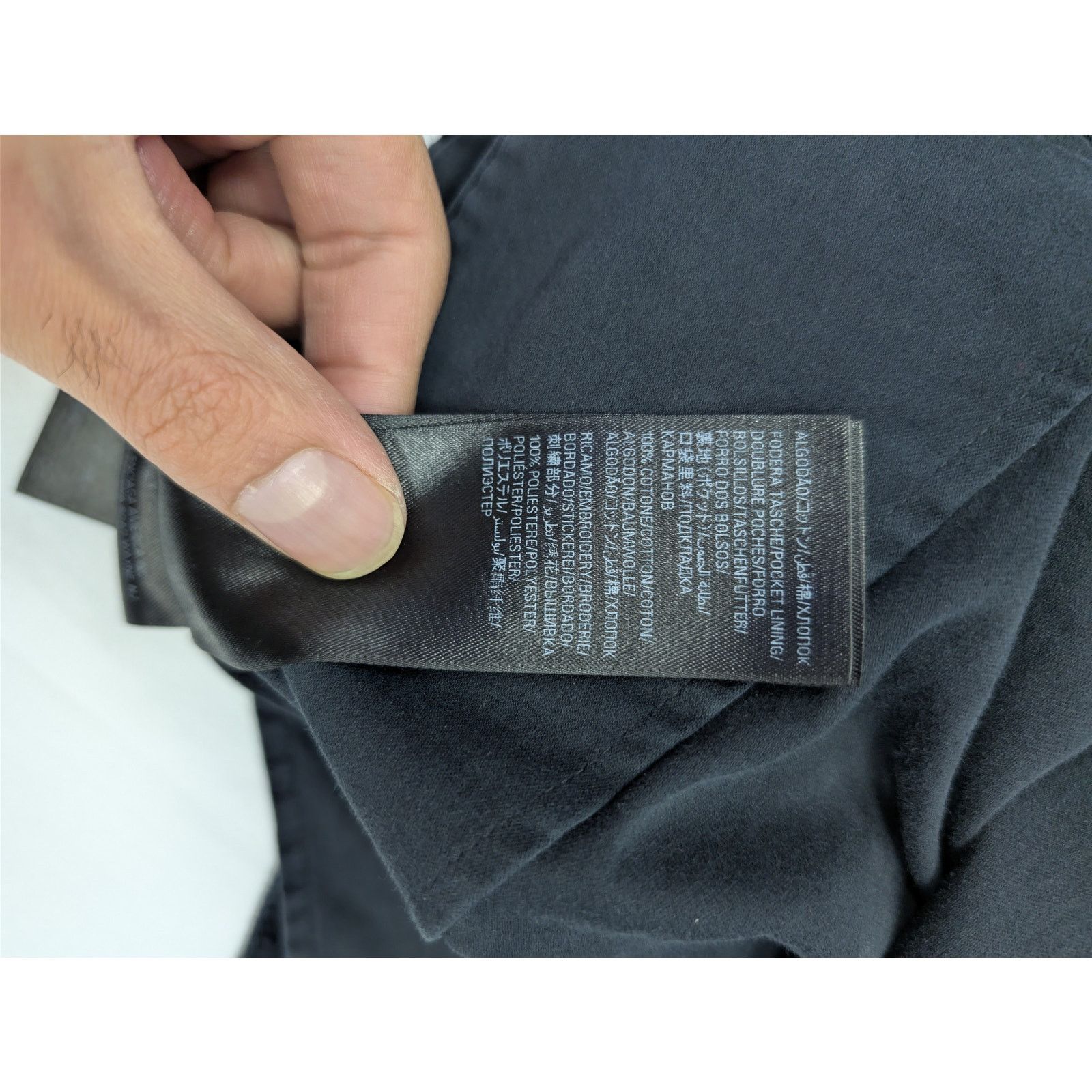 Balenciaga o1rshd1 Cotton Ripstop Shorts in Black Size US 30 / EU 46 - 17 Thumbnail