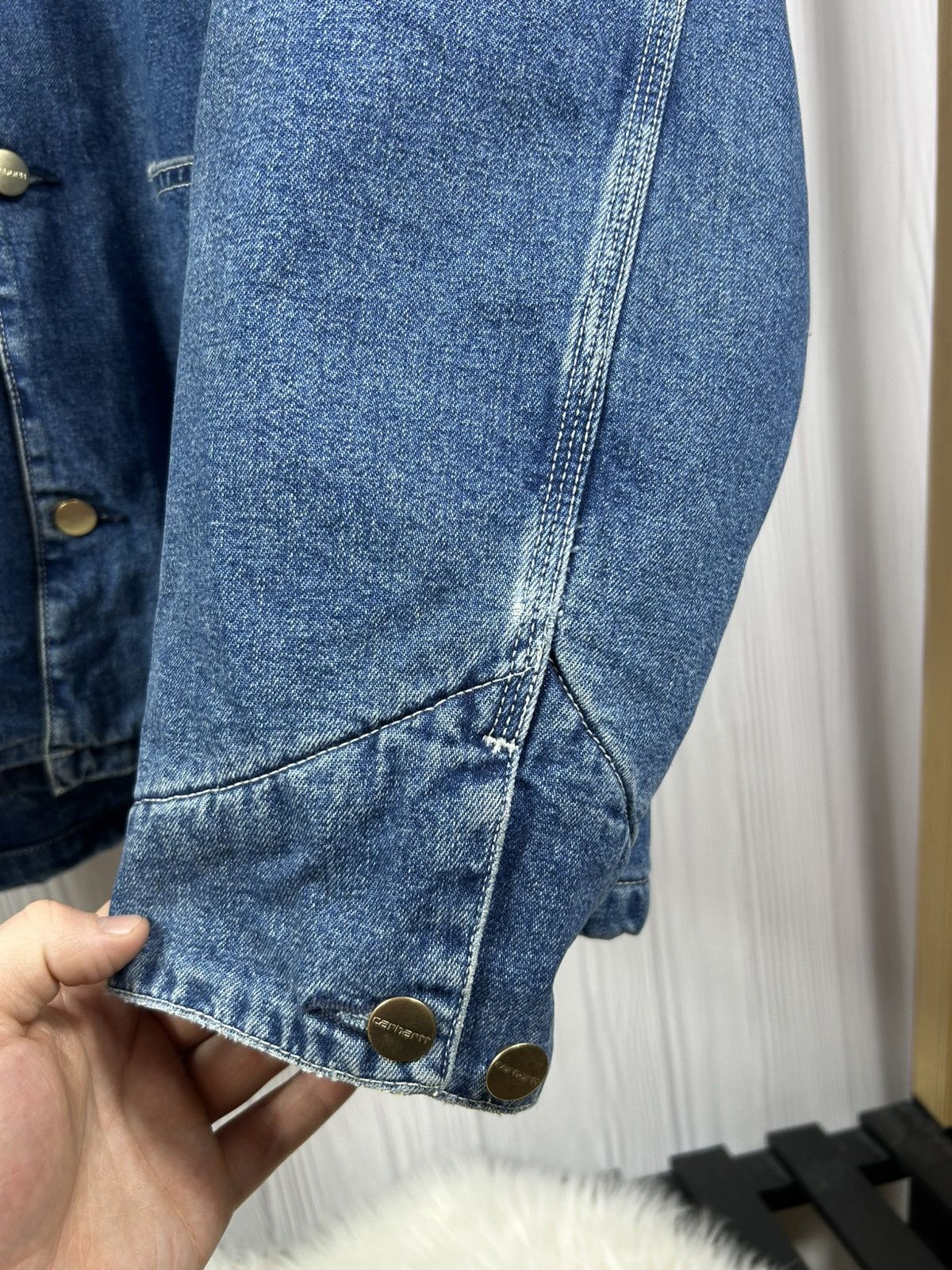 Carhartt Wip Vintage Carhartt OG Chore Coat Heavy Denim Jacket Size XL Size US XL / EU 56 / 4 - 9 Thumbnail