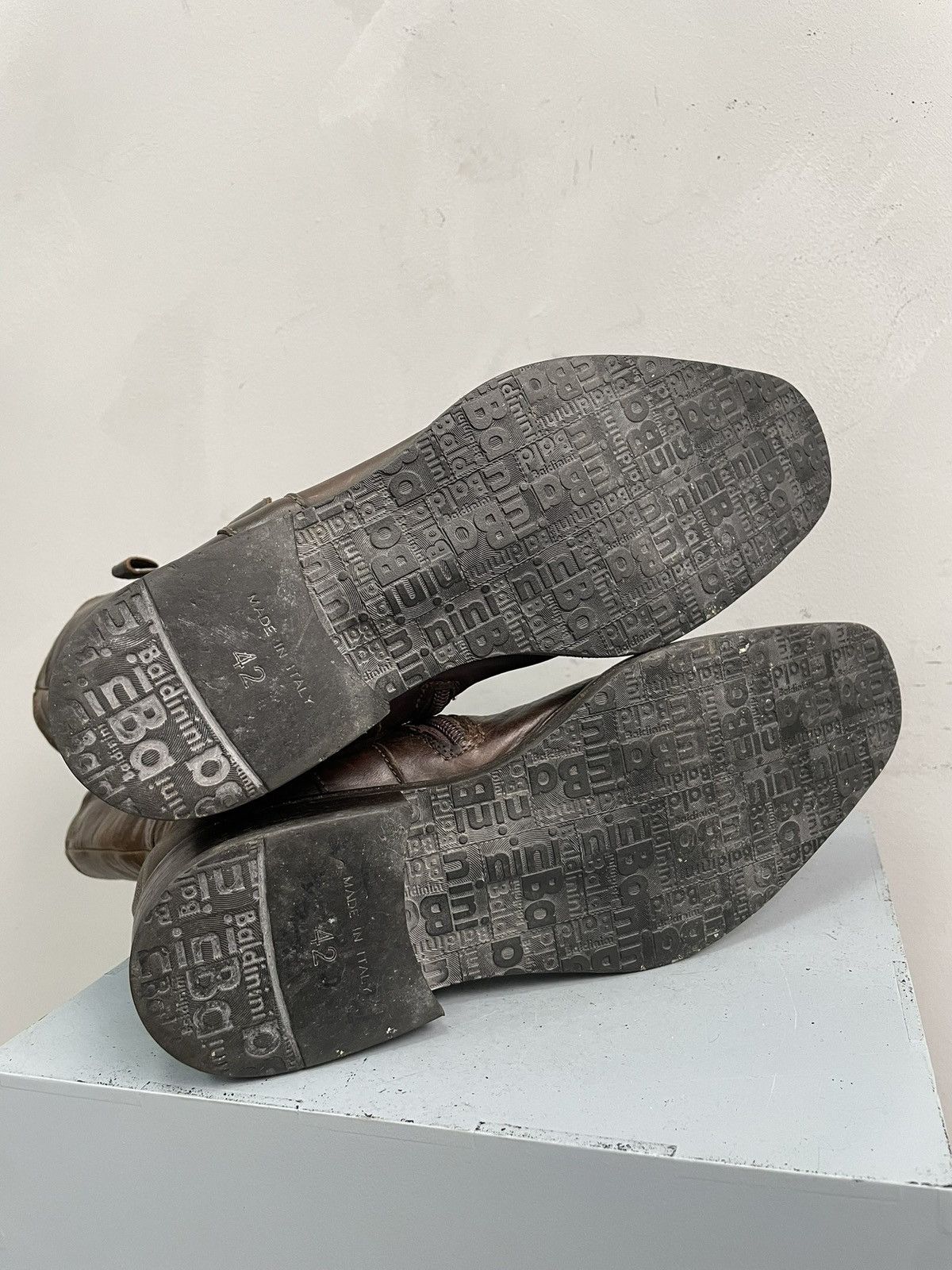 Baldinini Guidi style rare Japanese archive moto ankle fashion boots Size US 9 / EU 42 - 11 Thumbnail