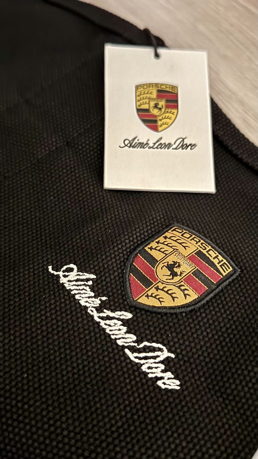 Aime Leon Dore Aime Leon Dore X Porsche 993 Tote Bag Black Size ONE SIZE - 1 Thumbnail