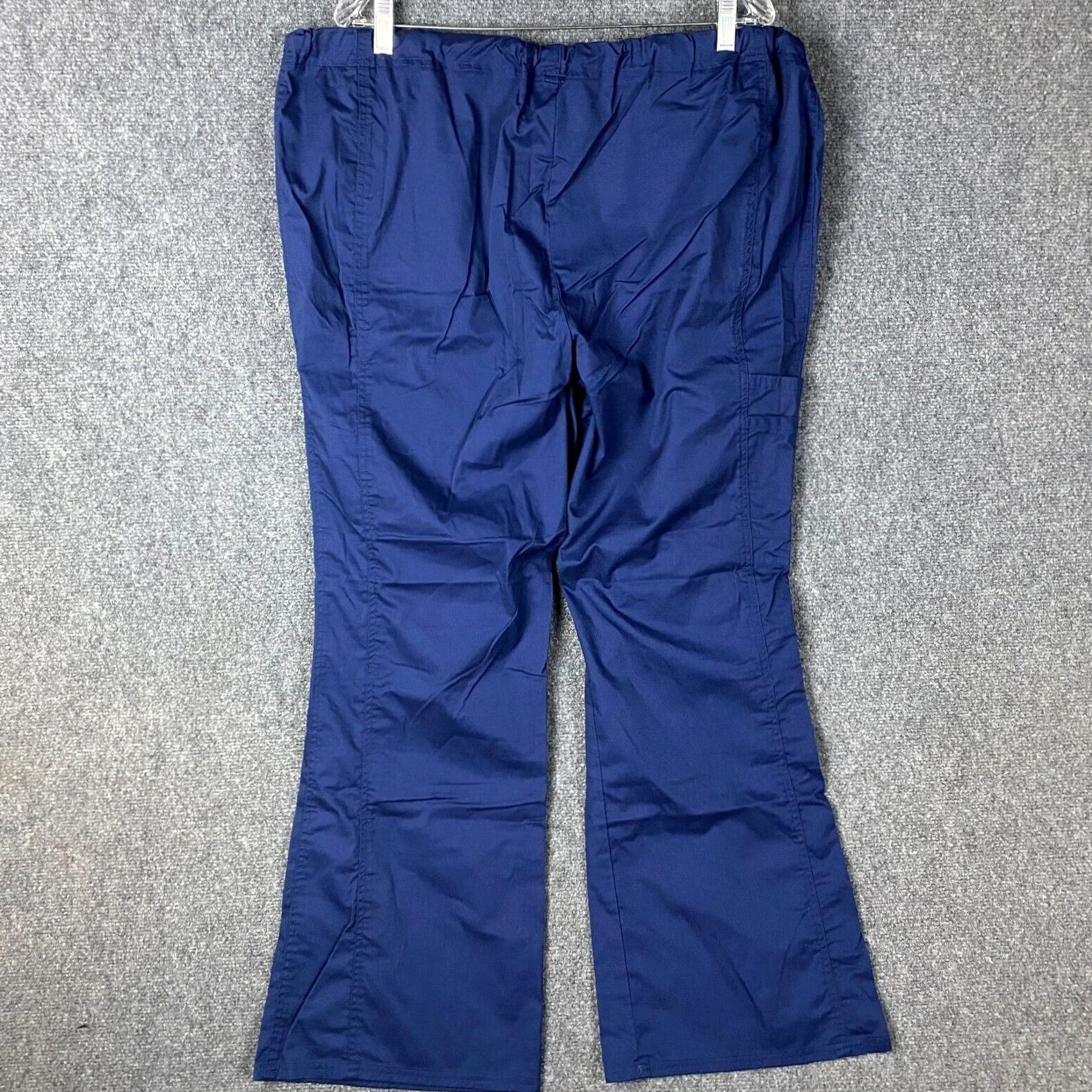Cherokee VINTAGE Cherokee Scrubs Bottoms Men's XL Cotton Blend Adults Workwear Blue Solid 2520s-? Size US 36 / EU 52 - 6 Thumbnail