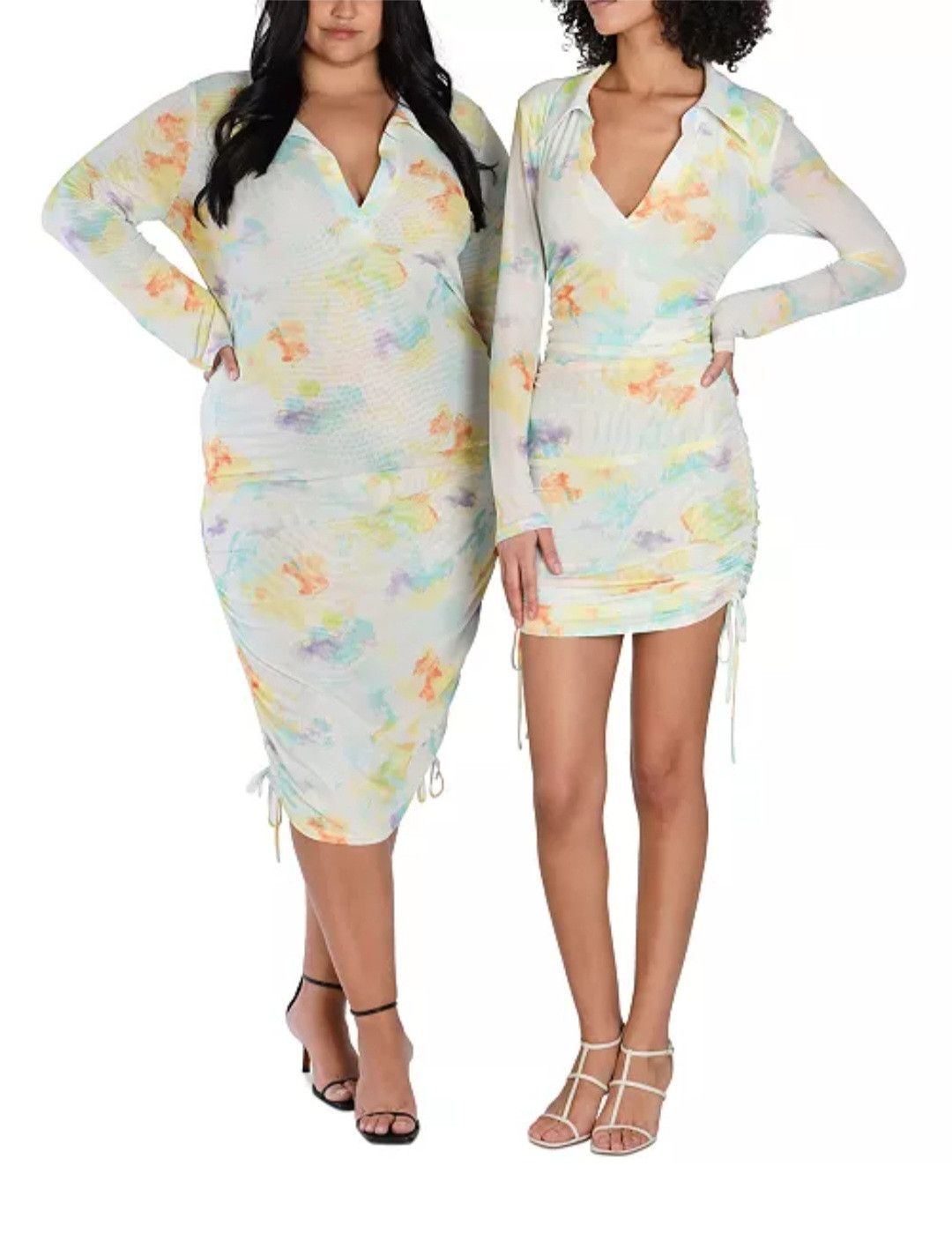 Bar III Bar lll plus size watercolor tie-dye dress from Macy's Size XXL / US 16-18 / IT 52-54 - 6 Thumbnail
