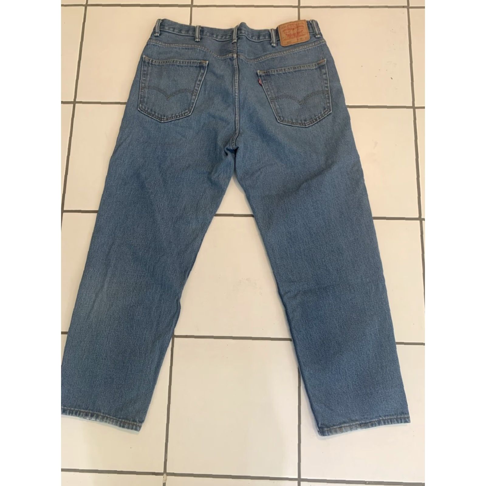 Levi's Levi's 550 Jeans Men Size 38x30 Relaxed Fit Blue Denim 5-Pocket Classic Outdoor Size US 38 / EU 54 - 2 Thumbnail