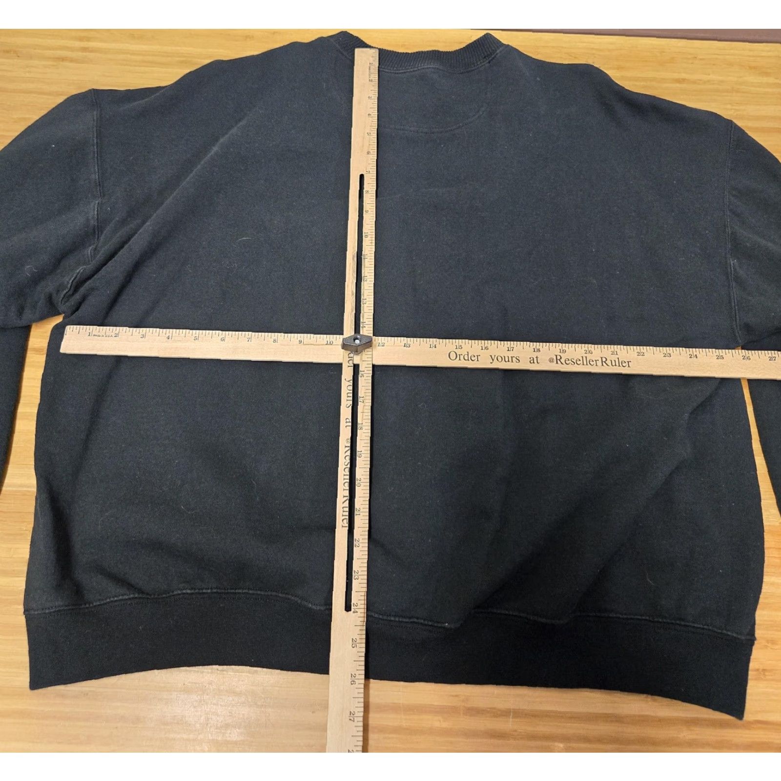 Starter Starter Sweatshirt Pullover Mens XL Black Heavyweight Crewneck V Stitch Pro 80 Logo Embroidered S View Size US XL / EU 56 / 4 - 7 Thumbnail