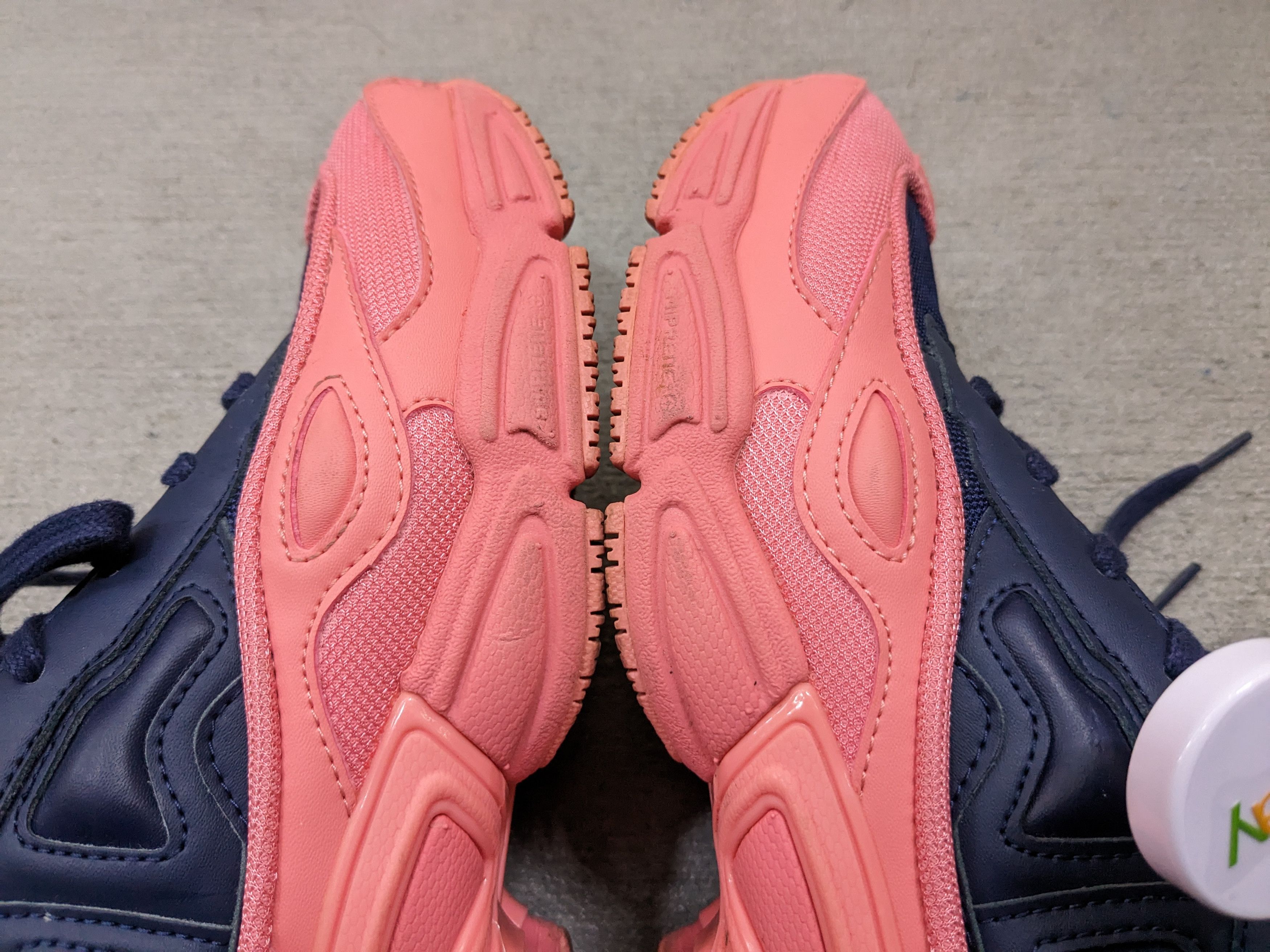 Adidas × Raf Simons Adidas Raf Simons Ozweego Size 8.5 Pink Blue F34268 Size US 8.5 / EU 41-42 - 8 Thumbnail