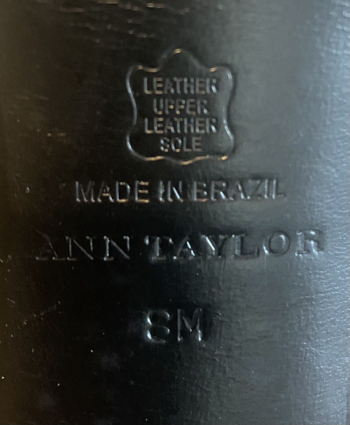 Ann Taylor ANN TAYLOR classic black real leather heels (US 8; EU 38.5) Size US 8 / IT 38 - 7 Thumbnail