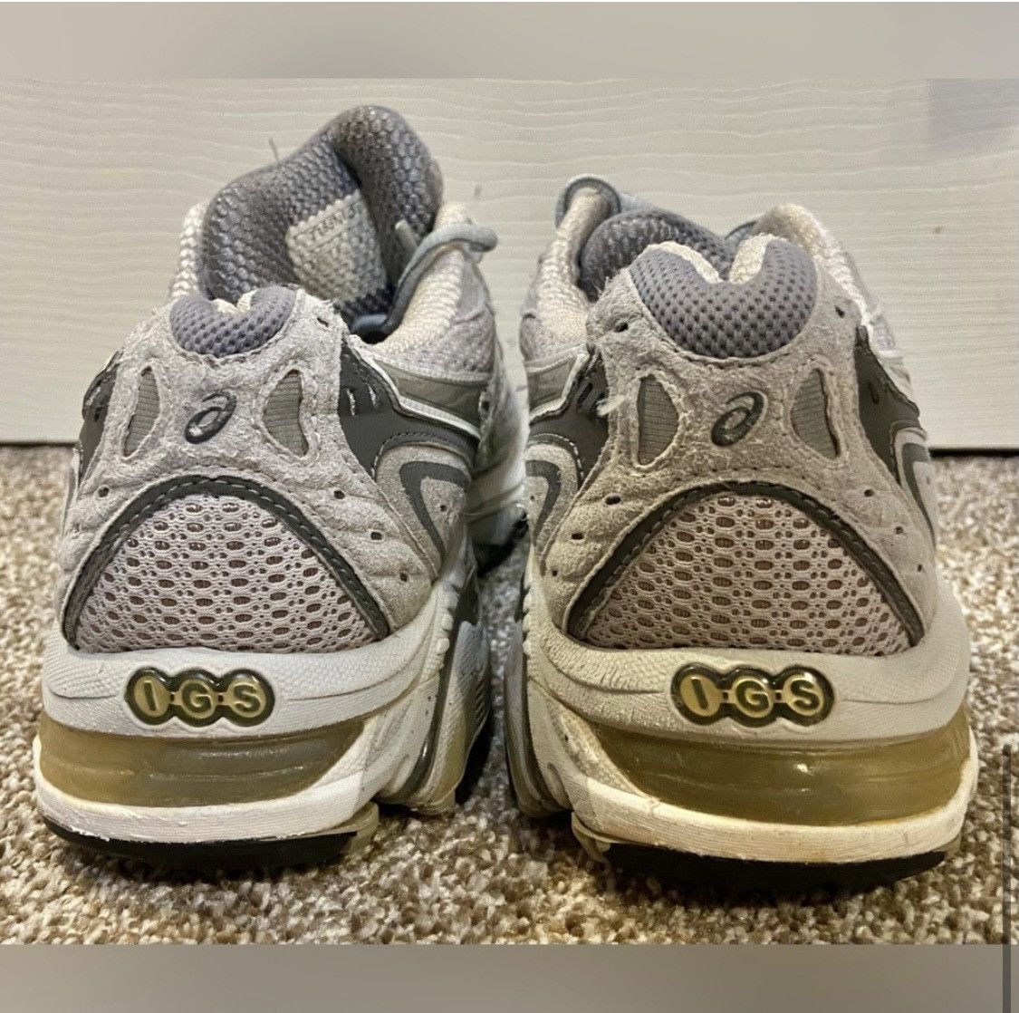 Asics ASICS Gel Evolution 6 Athletic Lace Up Shoe T164N Gray Size US 8.5 / EU 41-42 - 7 Thumbnail