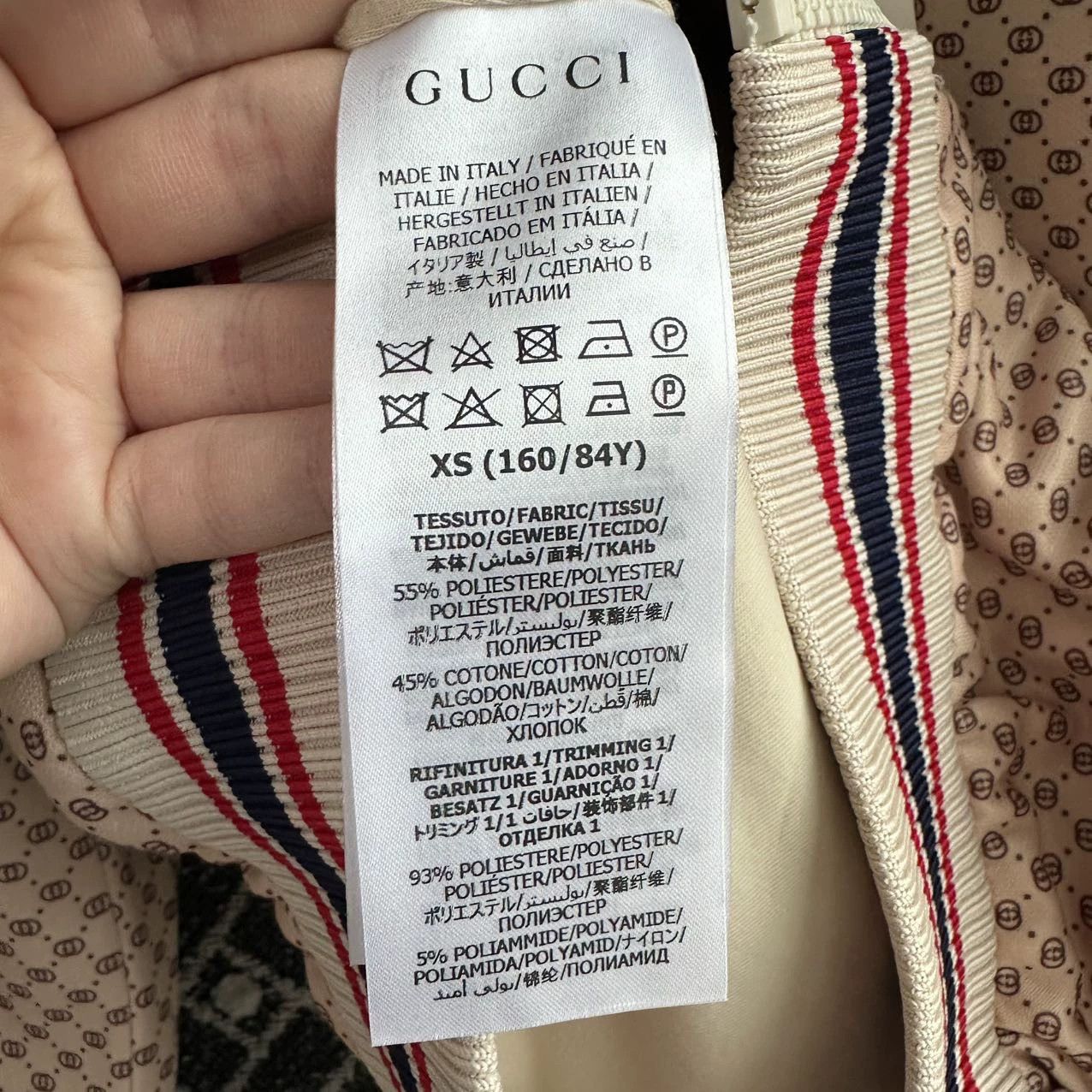Gucci Gucci Unused All Over Print Track Jacket XS, M Original Tag Size US XS / EU 42 / 0 - 5 Thumbnail