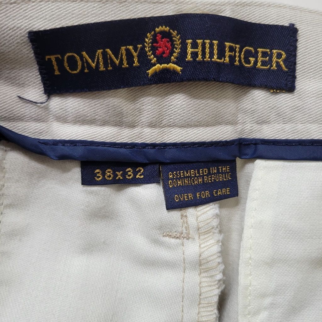 Tommy Hilfiger Tommy Hilfiger Men Beige Relaxed-Fit Chino Pants Size 38/32 Size US 38 / EU 54 - 7 Thumbnail