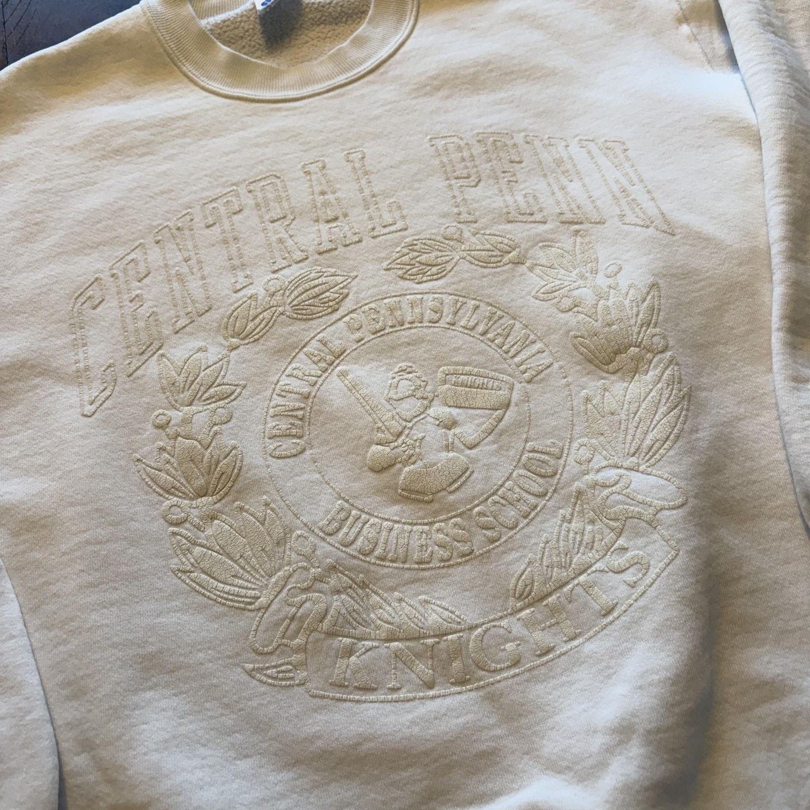 Jerzees Vtg Central Penn Knights Sweatshirt Mens XL JERZEES 90s Size US XL / EU 56 / 4 - 3 Thumbnail