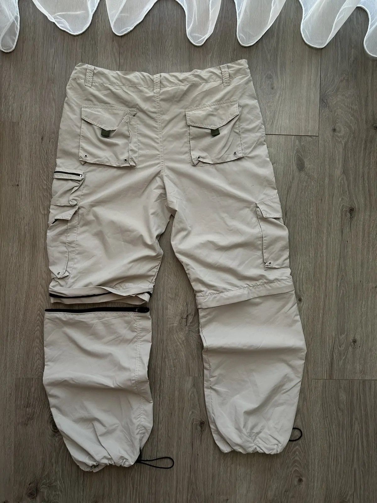 Diesel × Vintage Vintage Diesel Beige Cargo Transformers Pants Size US 32 / EU 48 - 12 Thumbnail